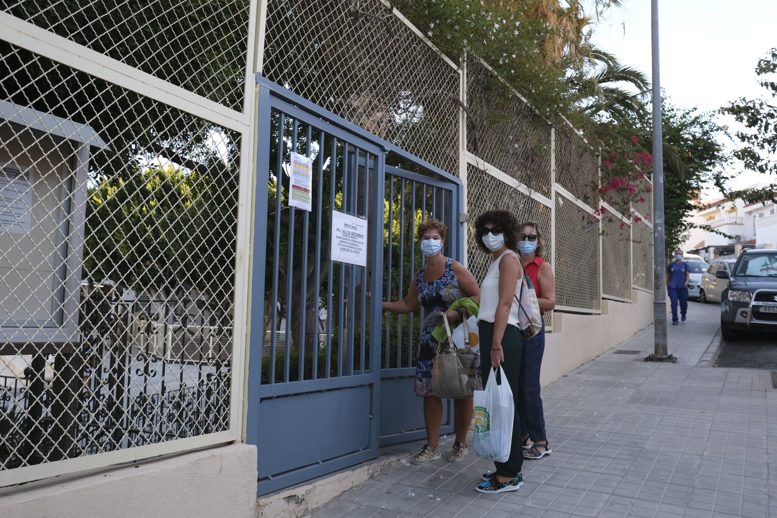 Primer día del curso escolar en Almería