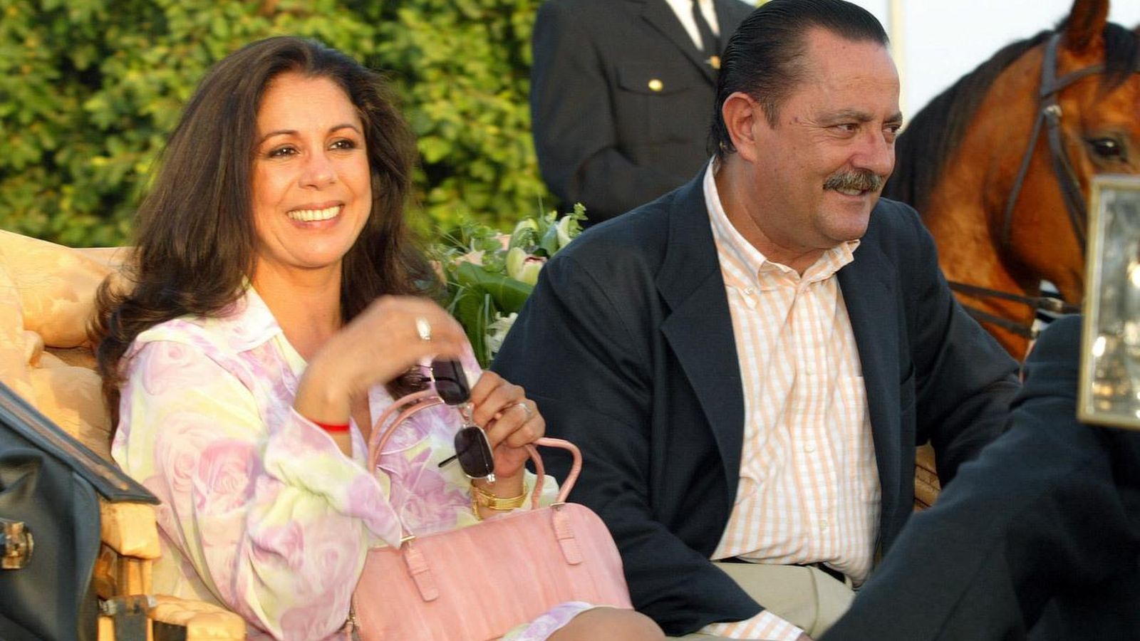 Muñoz con Isabel Pantoja cuando estaban juntos.