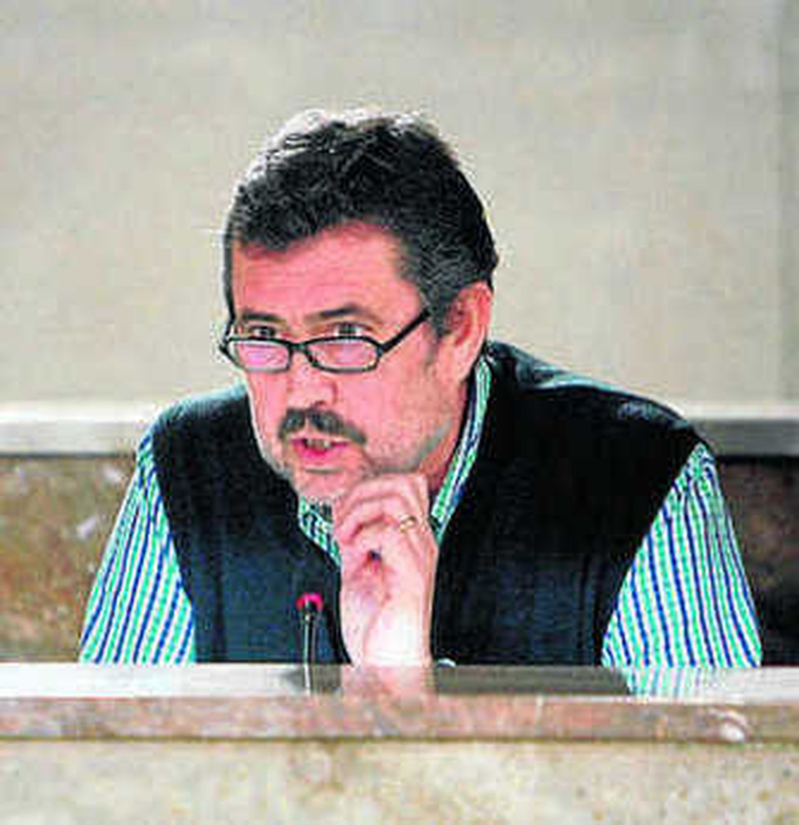 Rafael Esteban, concejal de IU.