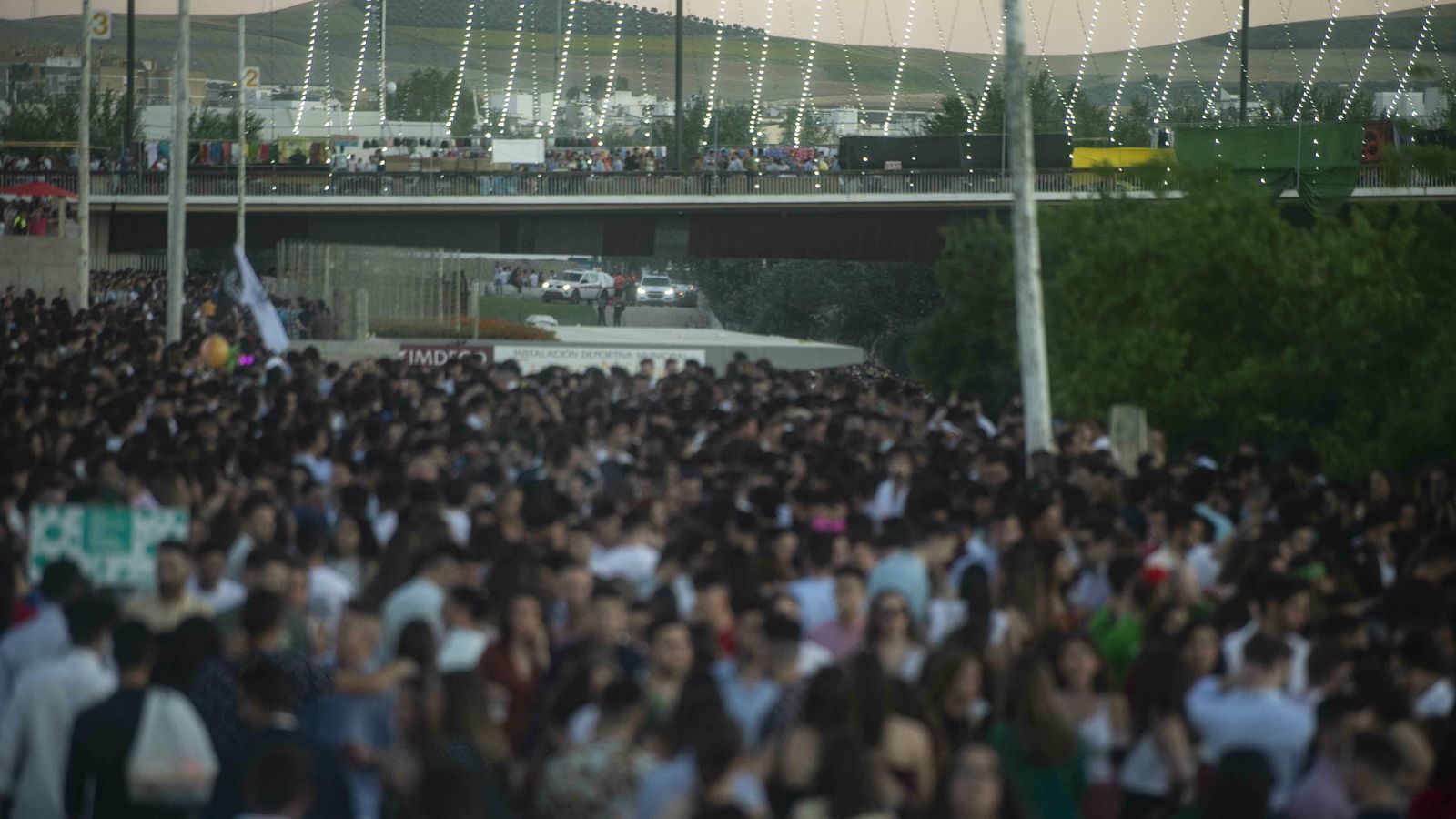 Botellón del miércoles de Feria.