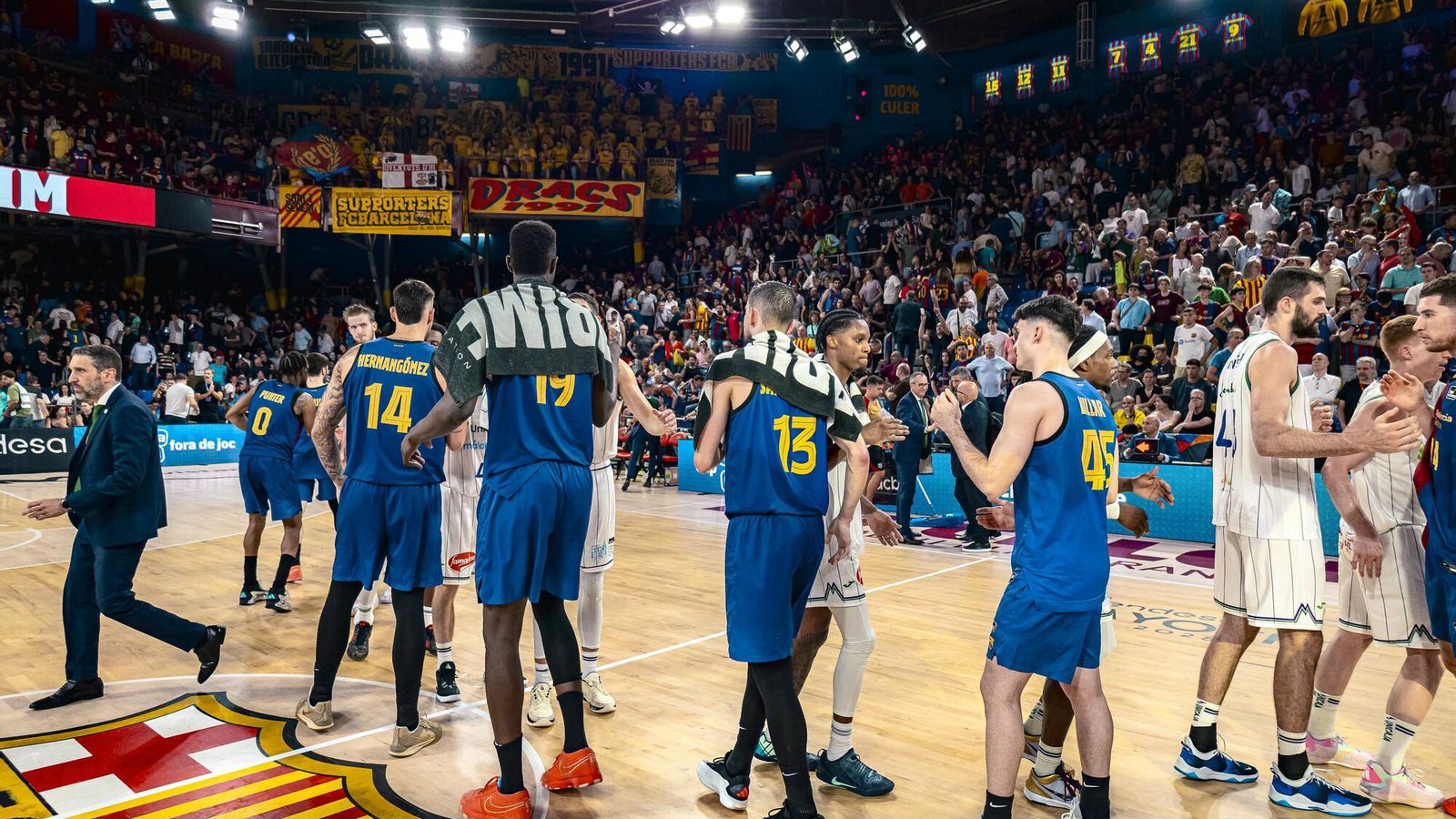 Las fotos del Barça-Unicaja, 2º partido del play off de la ACB