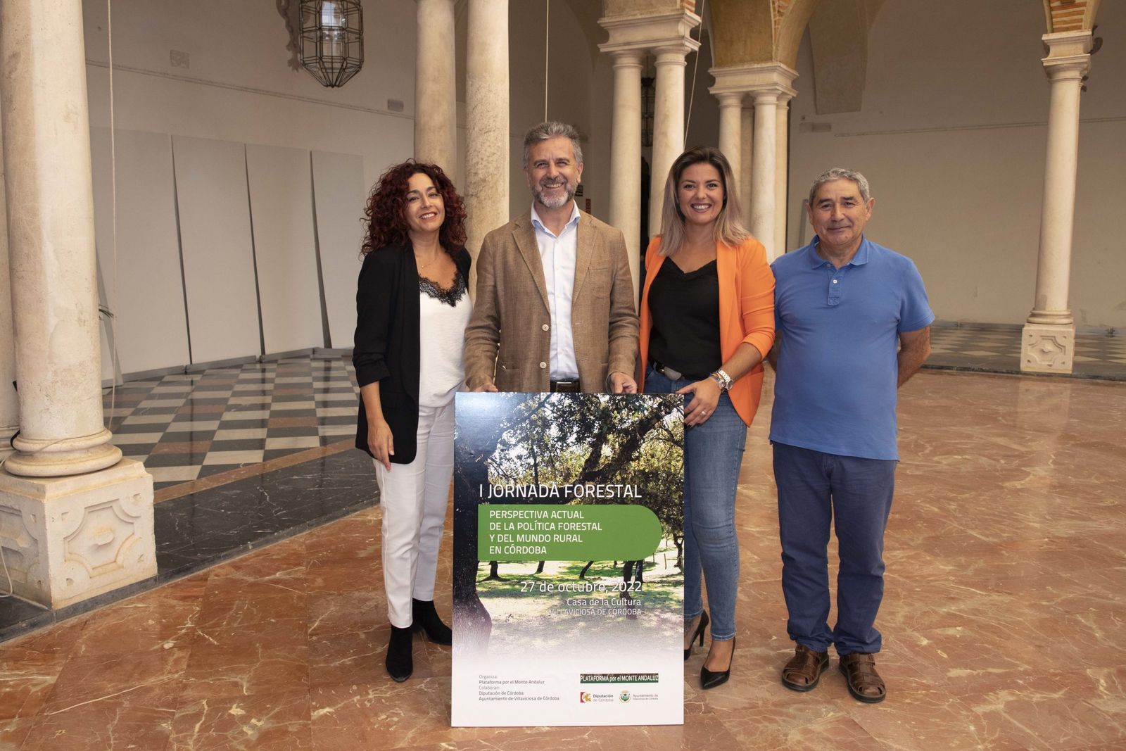 Presentación de las jornadas forestales de Villaviciosa de Córdoba.