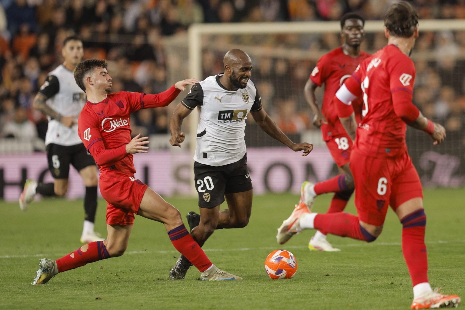 Valencia - Sevilla: las mejores fotos del partido de Liga