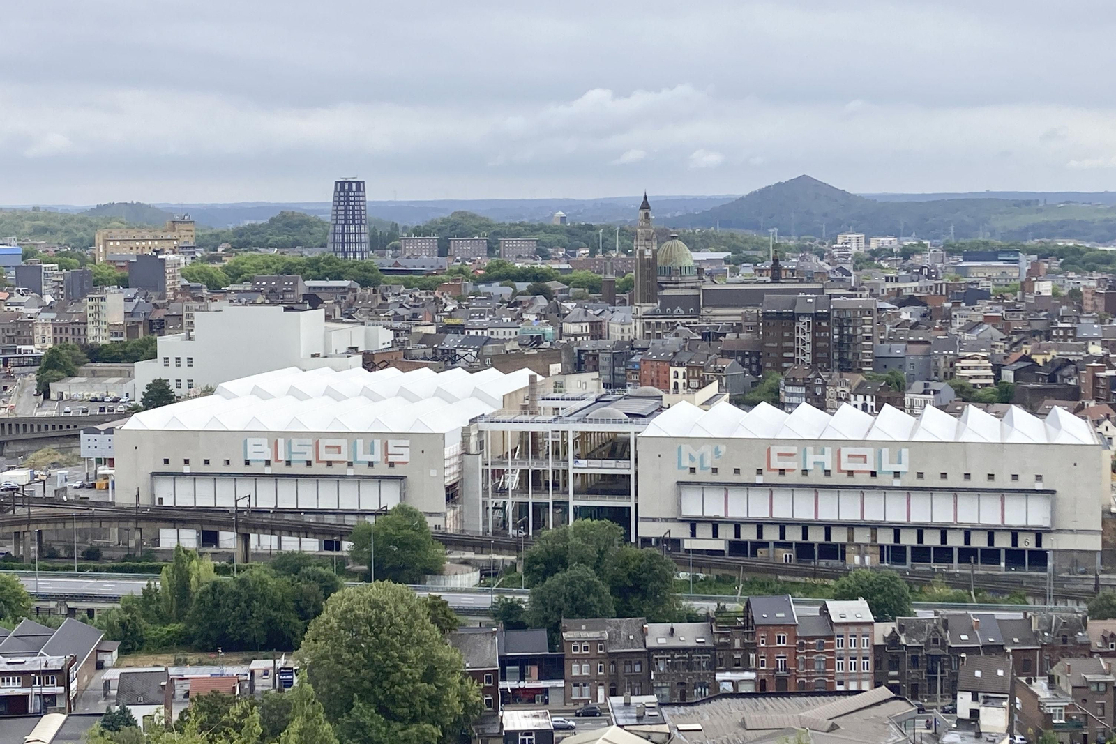 Panormámica de Charleroi.