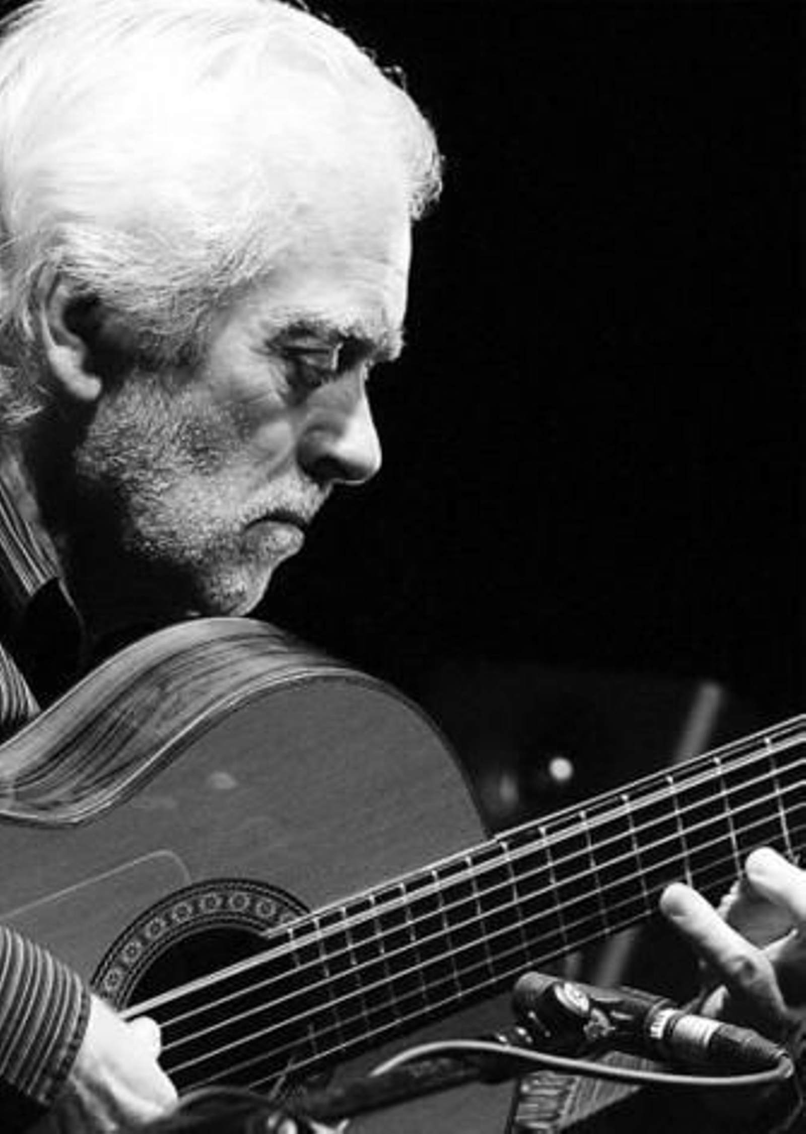El guitarrista Manolo Sanlúcar, durante un recital.