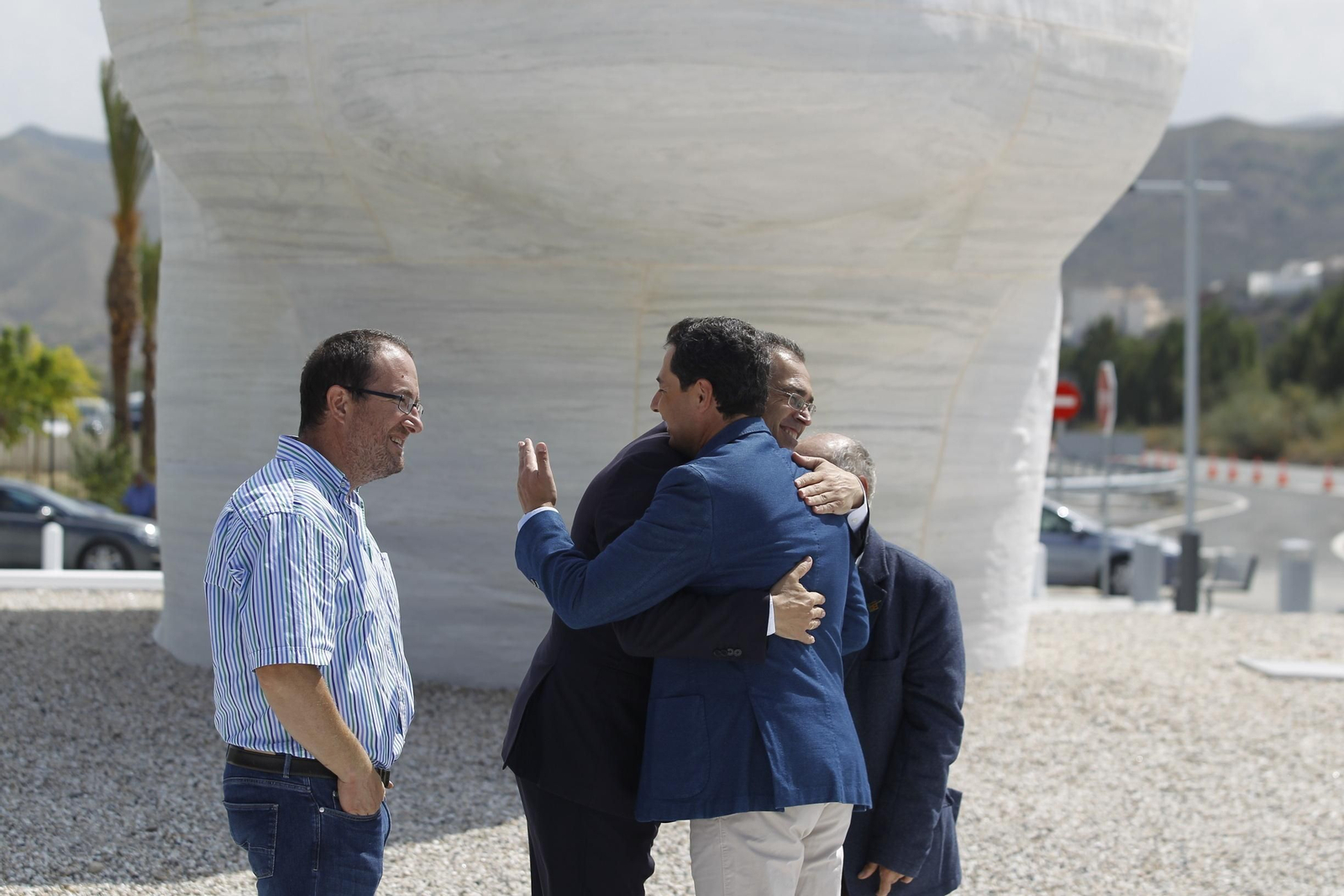 Inauguración escultura 'La Mujer del Almanzora'. Olula del Río