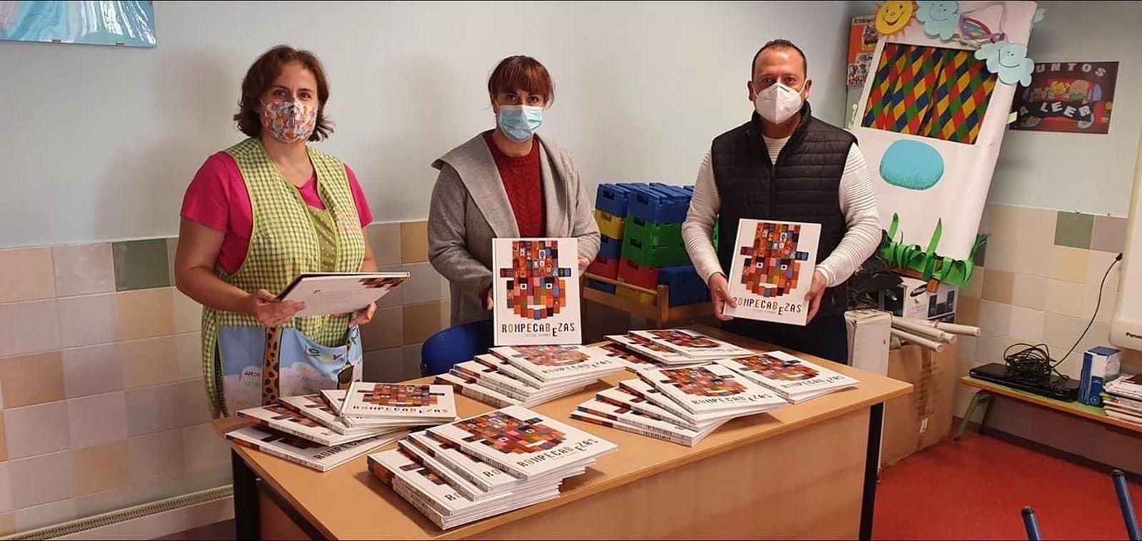 Donación de libros en Cúllar Vega