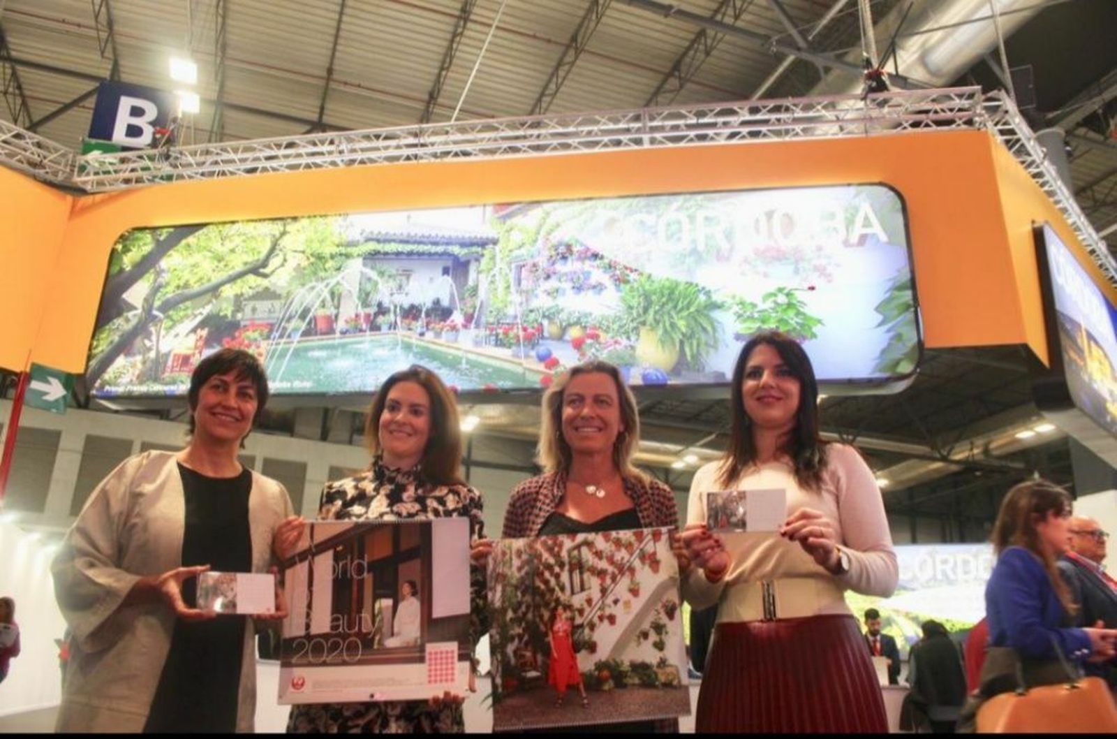 Responsables de Turismo de la provincia de Córdoba, en Fitur.