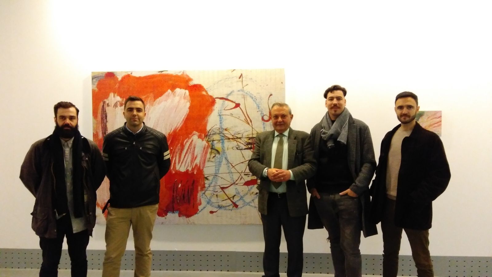 Inauguración de la exposición en la sala Iniciarte.