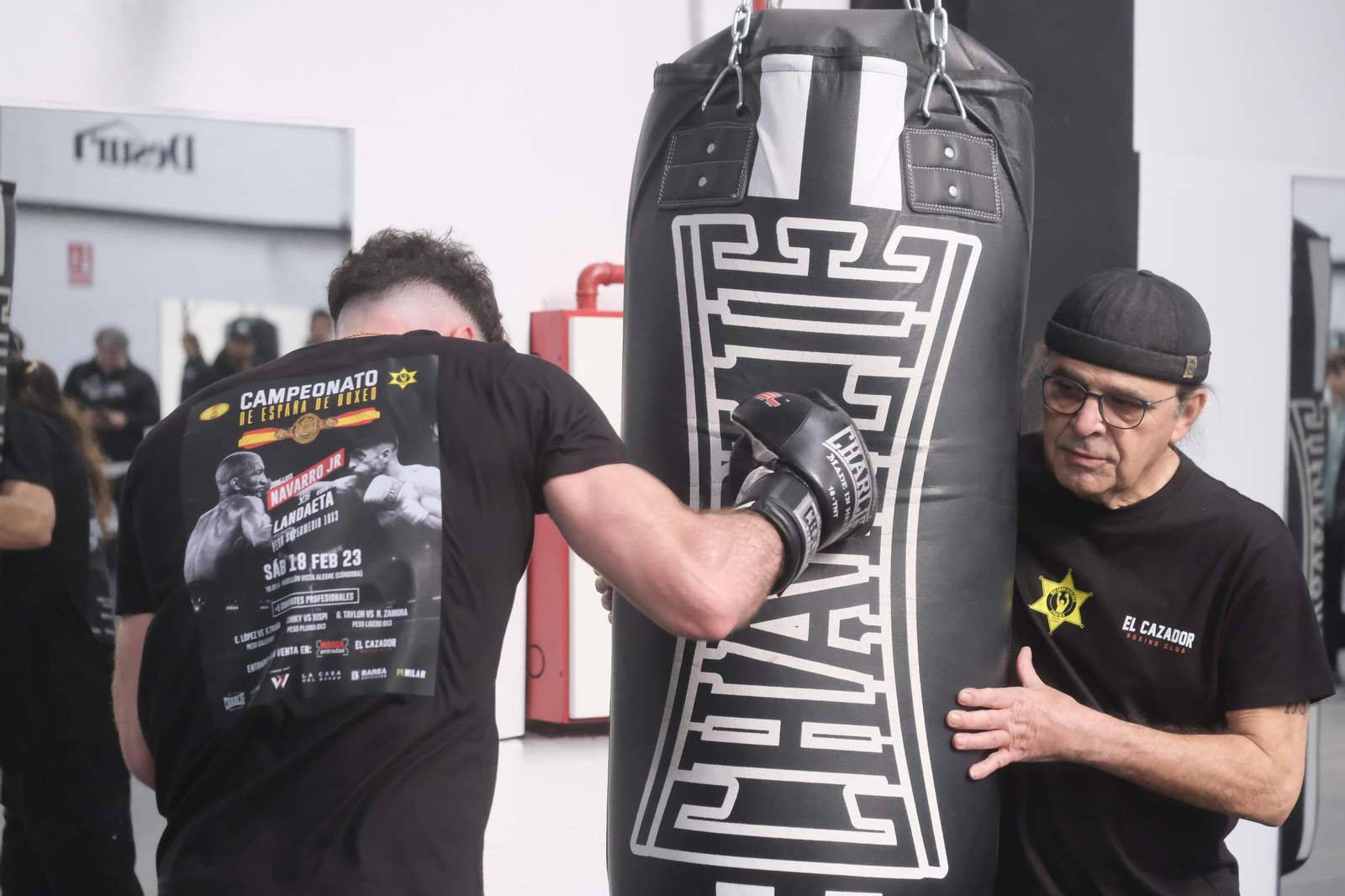 El entrenamiento de José Luis Navarro Jr antes del Campeonato de España, en imágenes