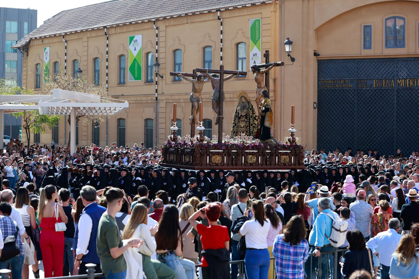 Dolores del Puente en el Lunes Santo de Málaga 2023