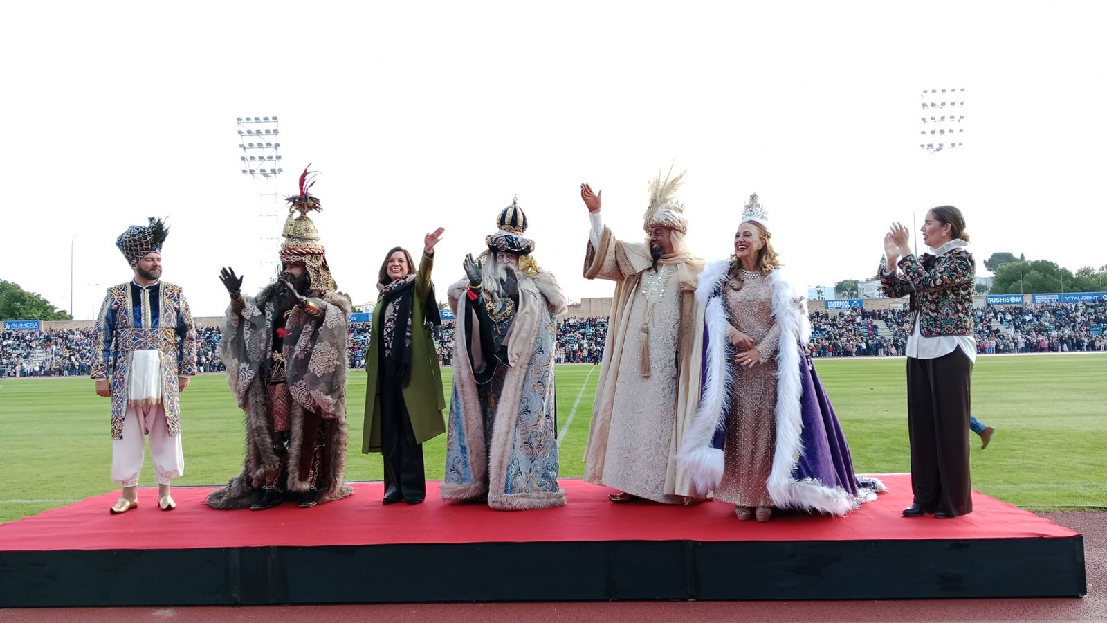 Así han llegado los Reyes Magos a San Fernando: las imágenes