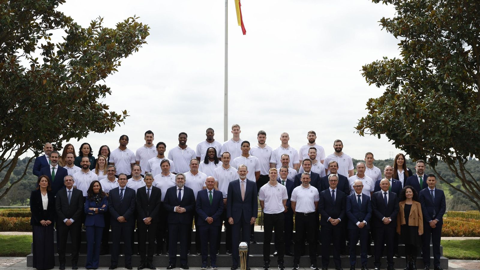 La recepción del Rey Felipe VI al Unicaja, en fotos