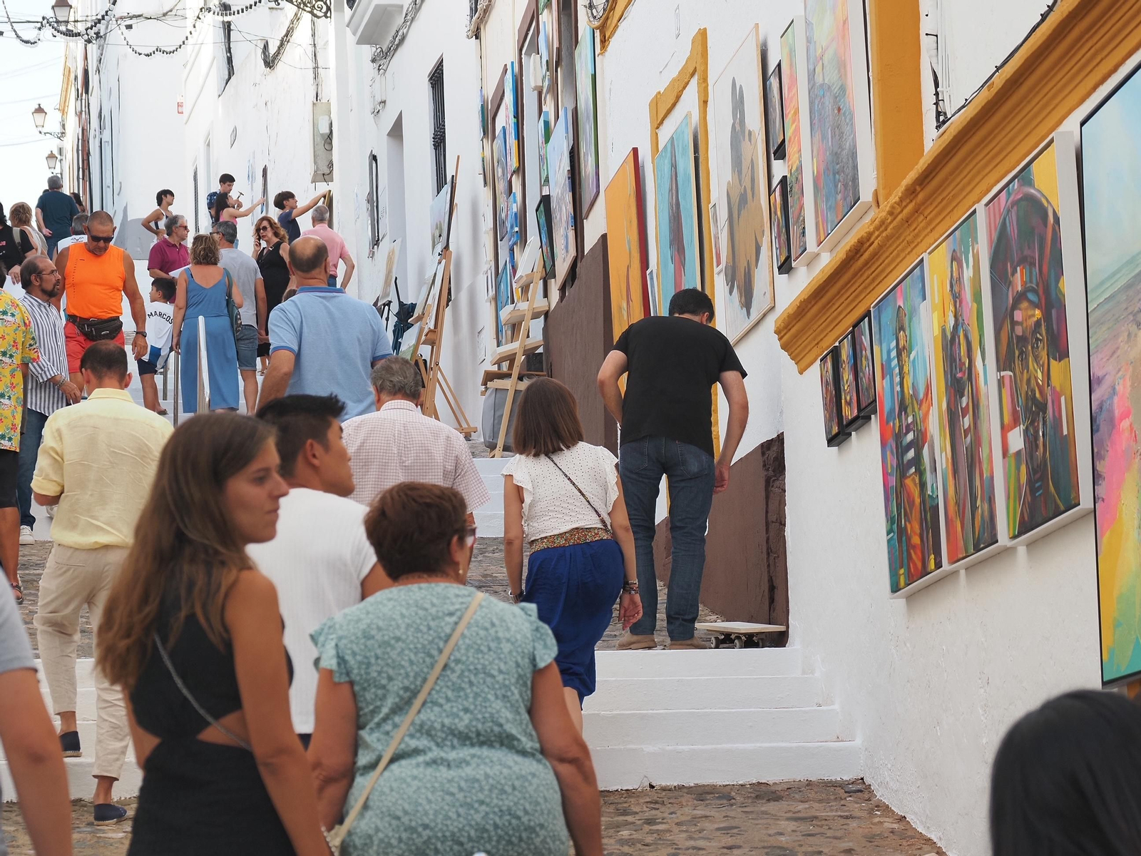'Un paseo por el arte' en Ayamonte: las mejores imágenes