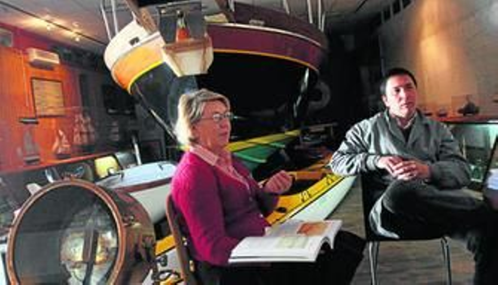 Alfonso Sánchez-Guitard y Marion Reder esta semana en la entrevista con este periódico. Alfonso Sánchez-Guitard y Marion Reder esta semana en la entrevista con este periódico.