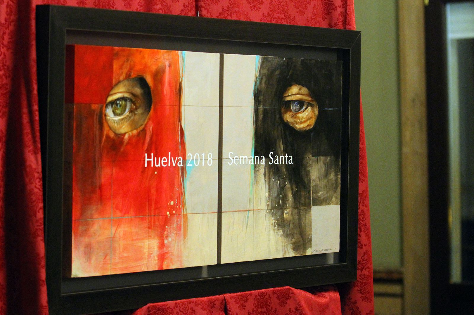 Imágenes de la presentación del cartel de la Semana Santa 2018