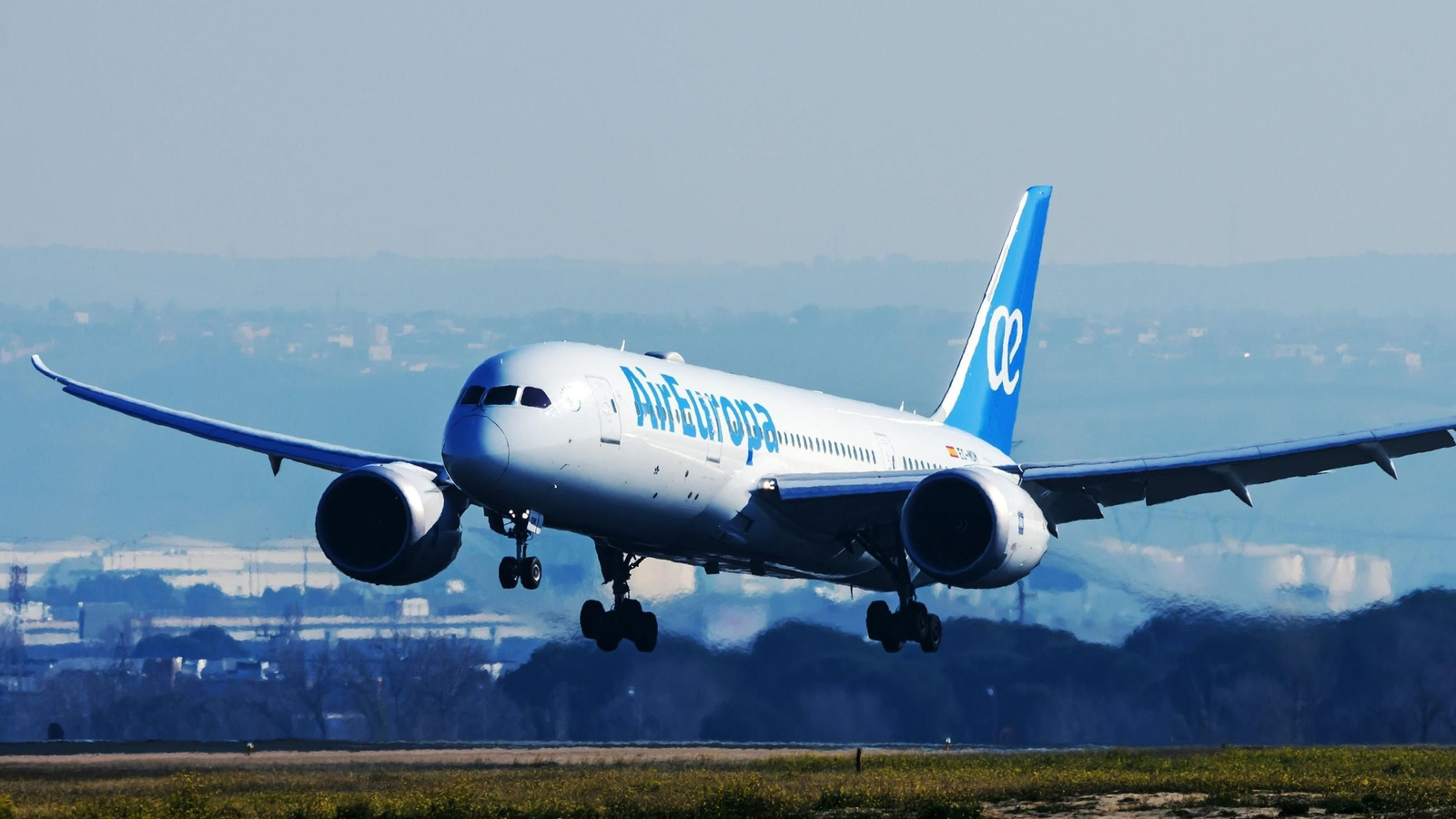 Uno de los B737 de Air Europa.