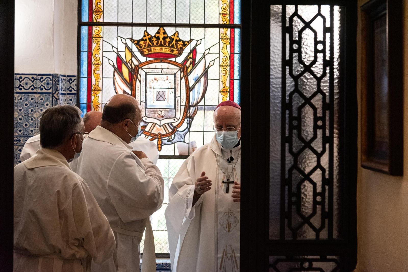 Imágenes de la misa y acto de despedida del obispo de Huelva José Vilaplana