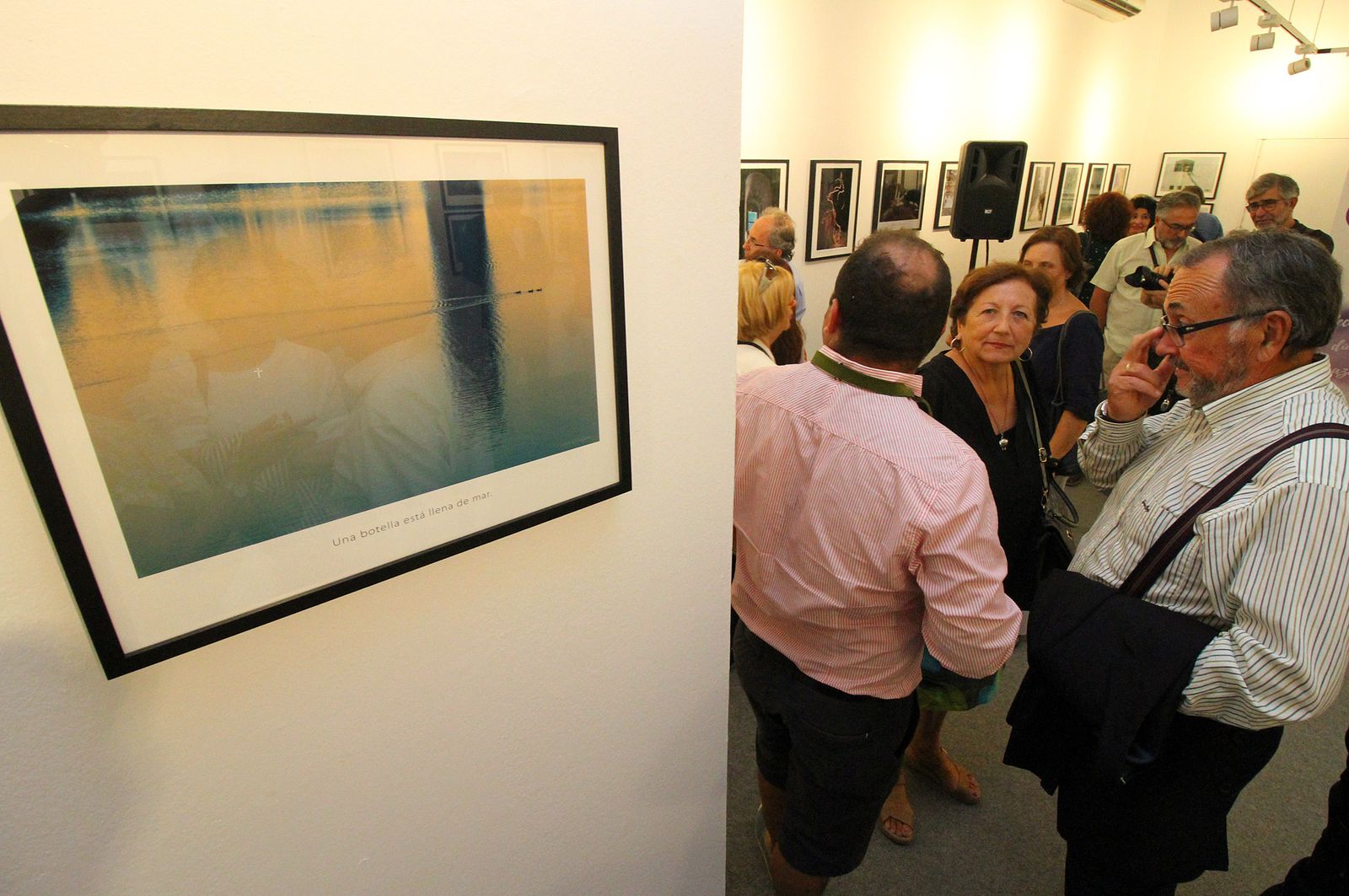 Exposición 'Frases que habitan en el olvido. Expresiones surgidas desde el interior del Alzheimer'.