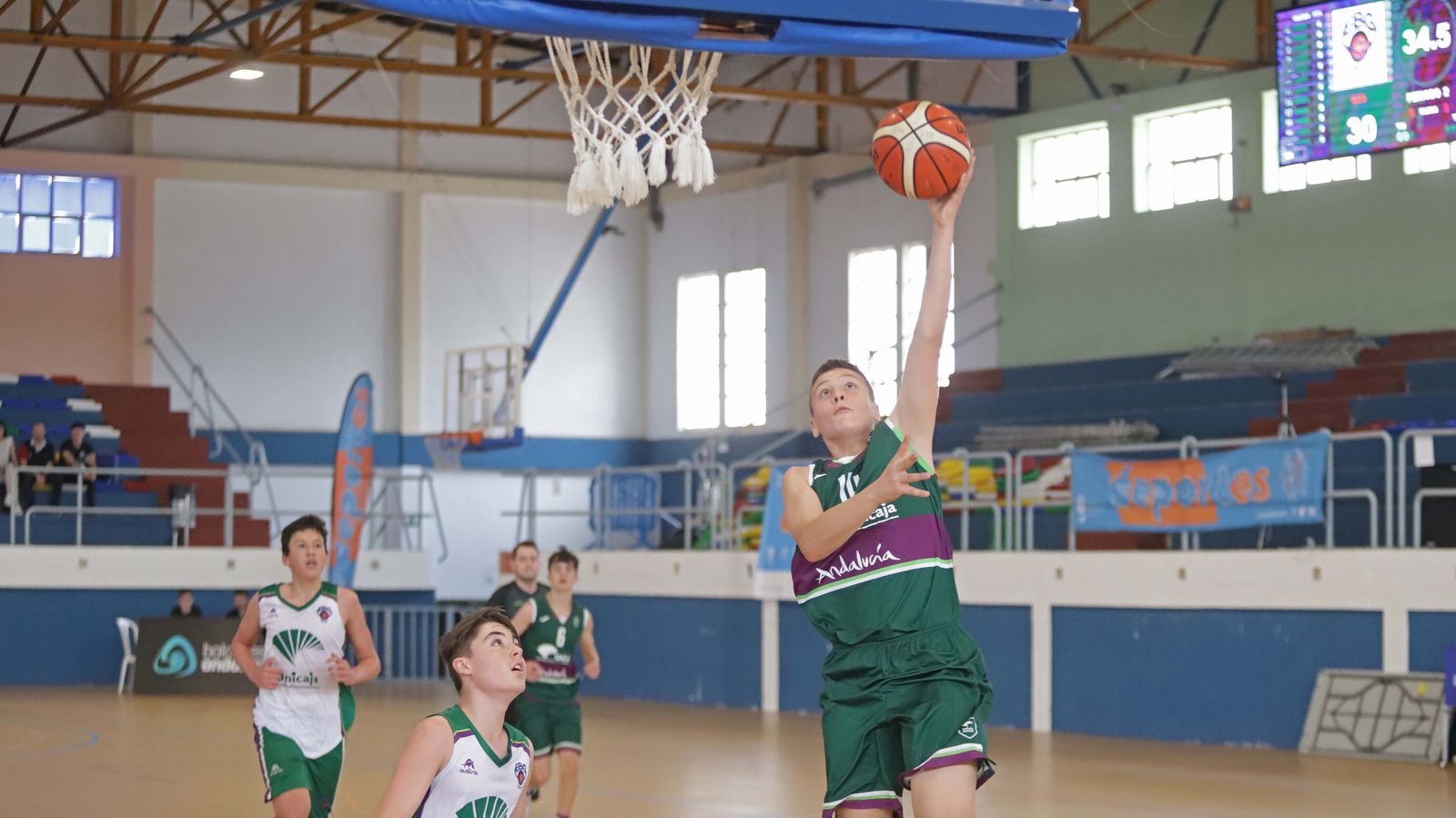 Fotos de las semifinales del Campeonato de Andalucía infantil masculino de La Línea