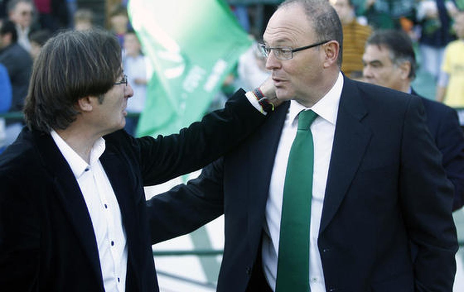 El Betis siguen mostrándose sólido en el Villamarín al ganar 3-0 al Alcorcón. / Antonio Pizarro