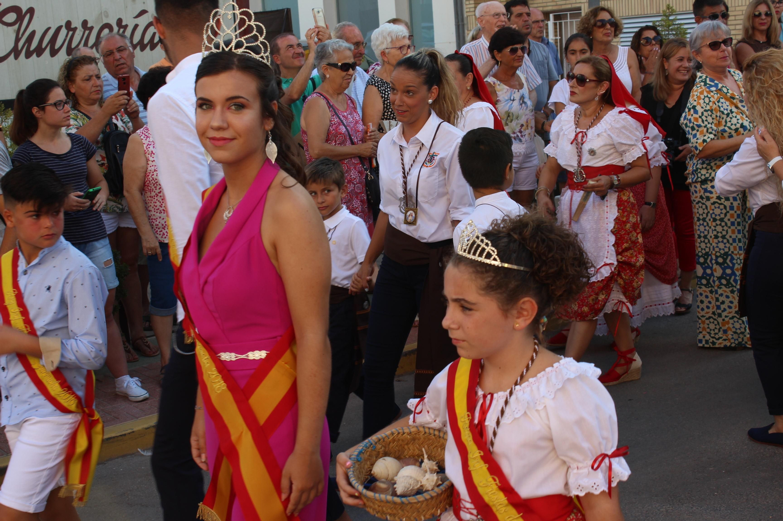 Imágenes de la procesión de la Virgen del Carmen en Garrucha