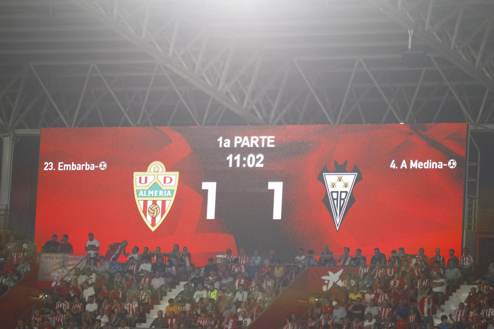 U.D. Almería-Albacete Balompié, en imágenes