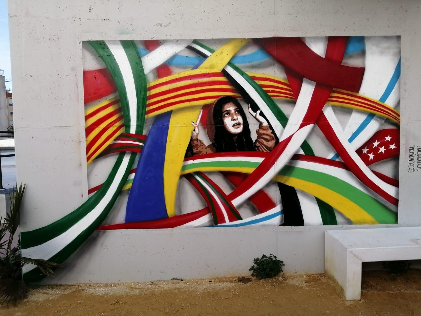 Obra ‘Colorines’, de Moisés y Celia Hergueta, ganadora del primer premio