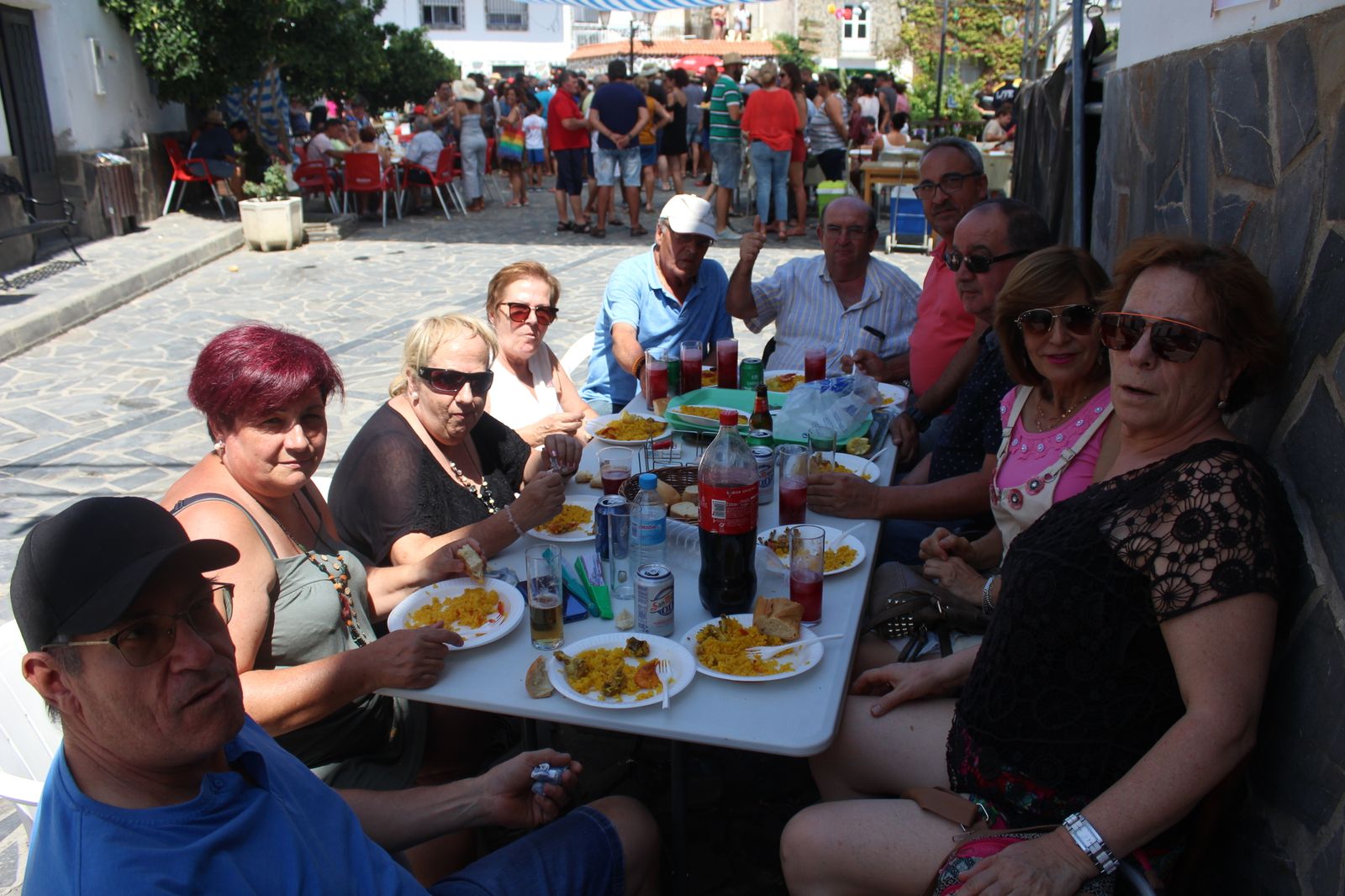 Fotogalería de la paella gigante de Velefique