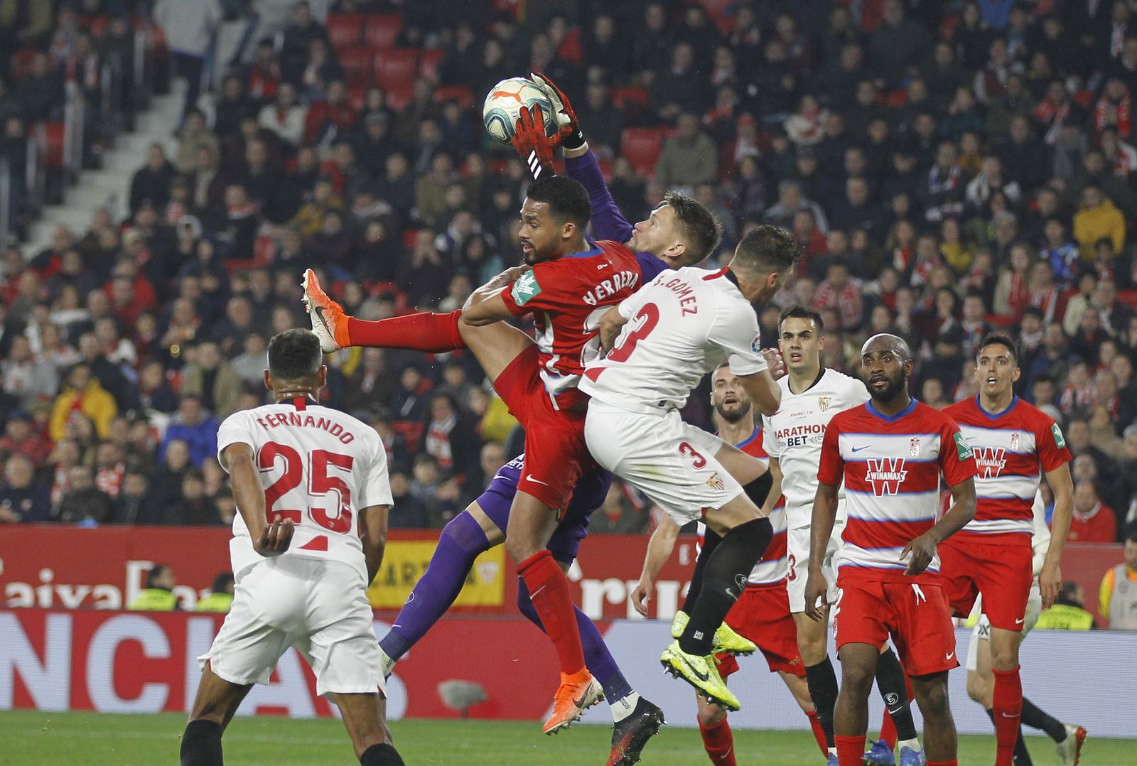 Las imágenes del Sevilla fc-Granada