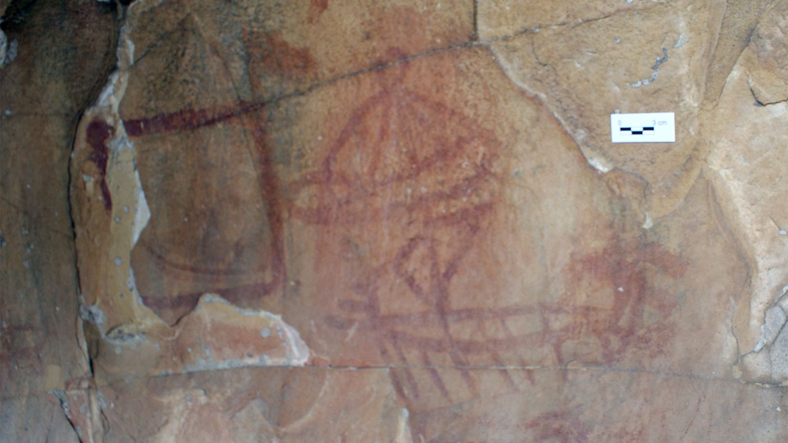 Pinturas rupestres en el yacimiento de Laja Alta (Jimena de la Frontera, Cádiz)