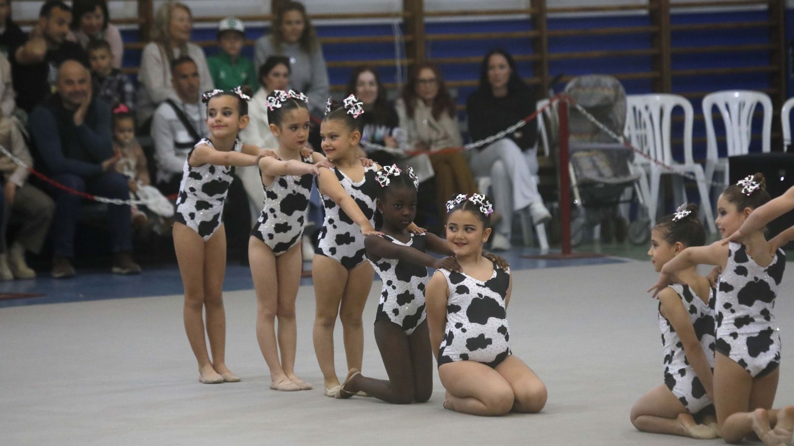 Torneo de gimnasia ritmica en el Tesorillo