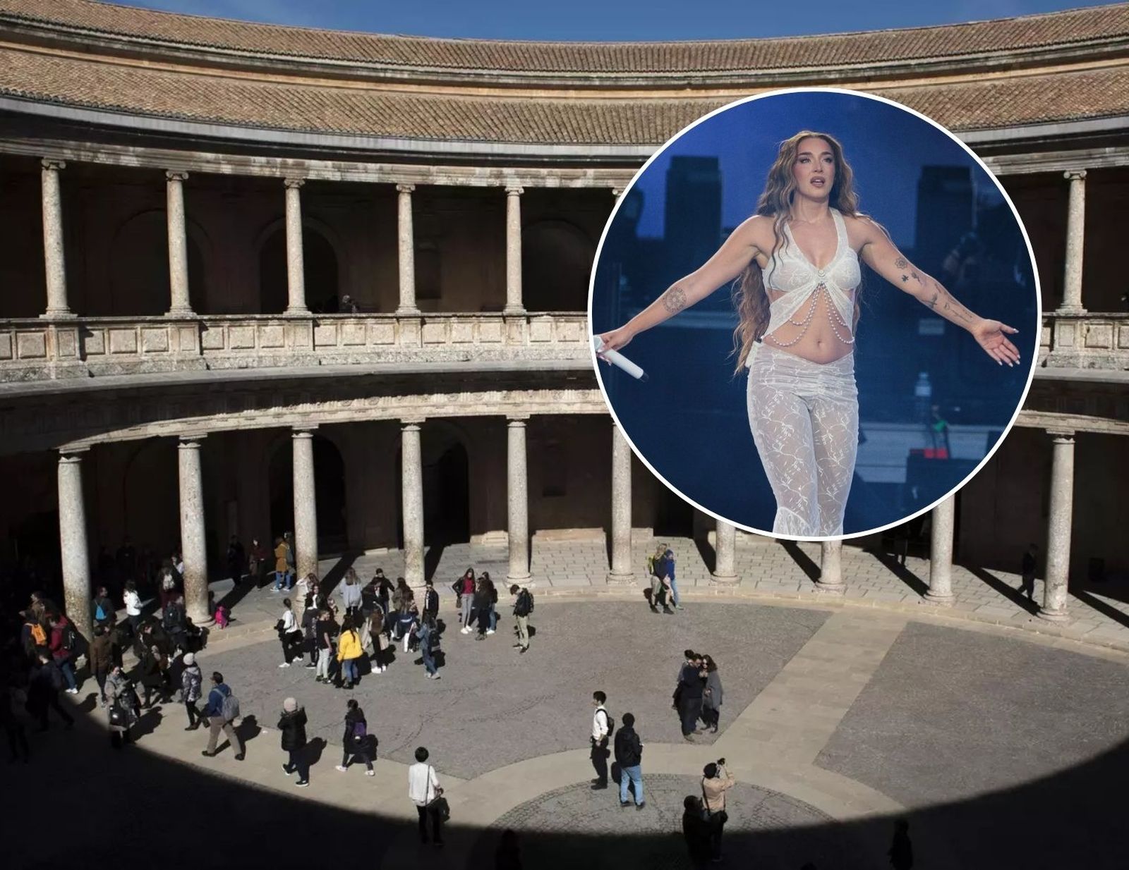 Lola Índigo dará una actuación en el Palacio de Carlos V en el programa musical de Nochevieja de RTVE.