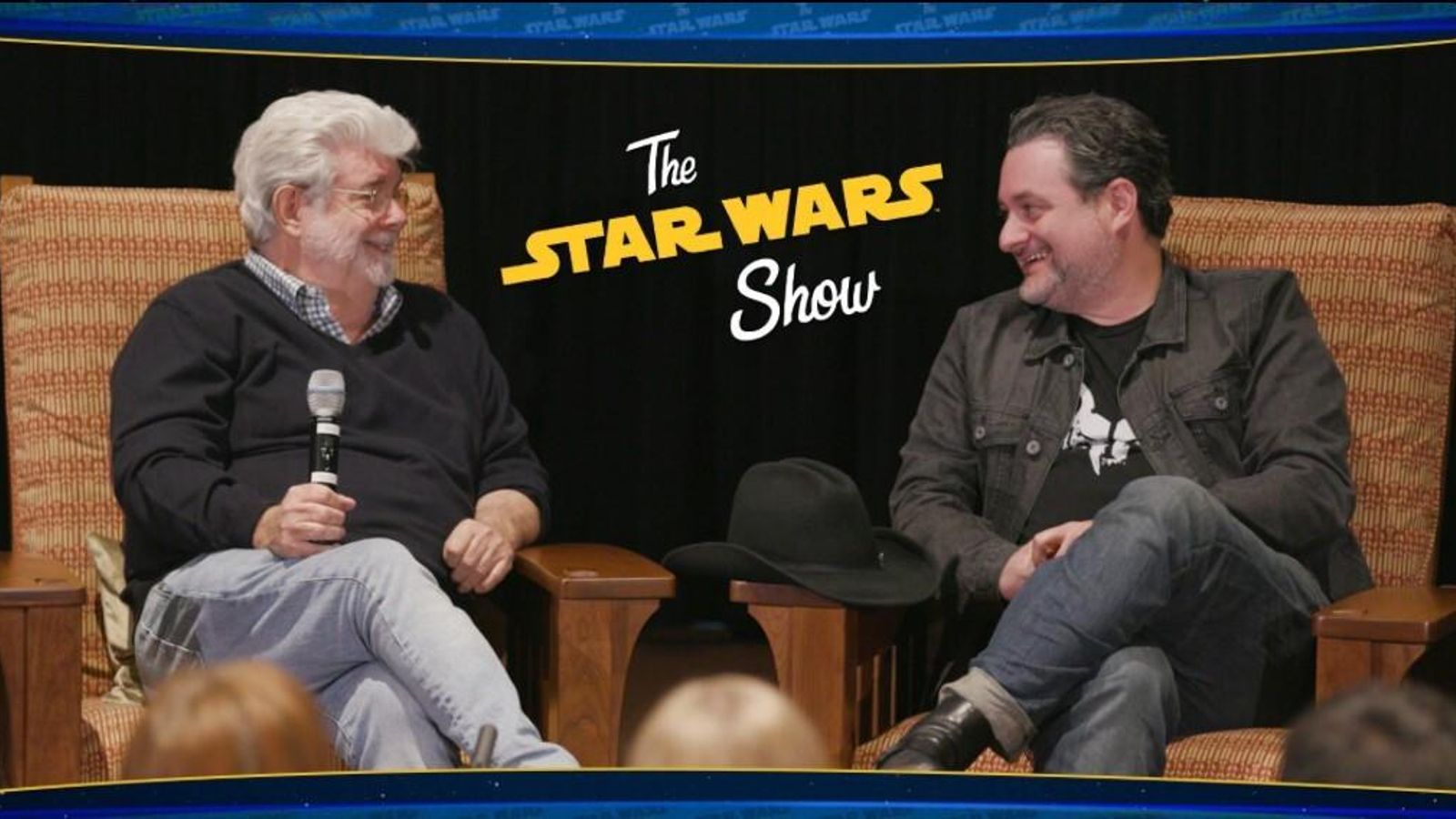George Lucas y Dave Filoni.