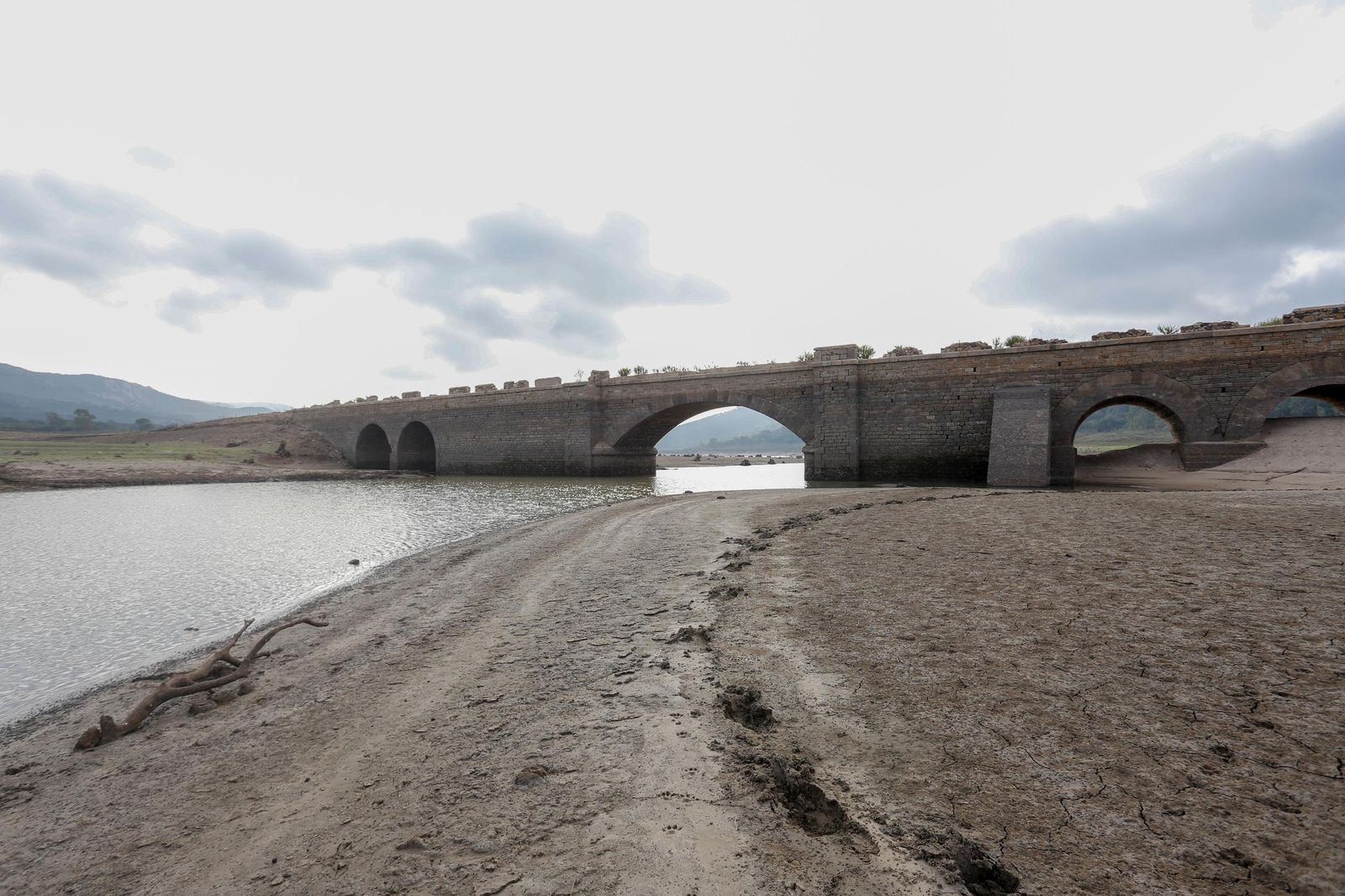 Fotos del estado del pantano de Charco Redondo en Los Barrios
