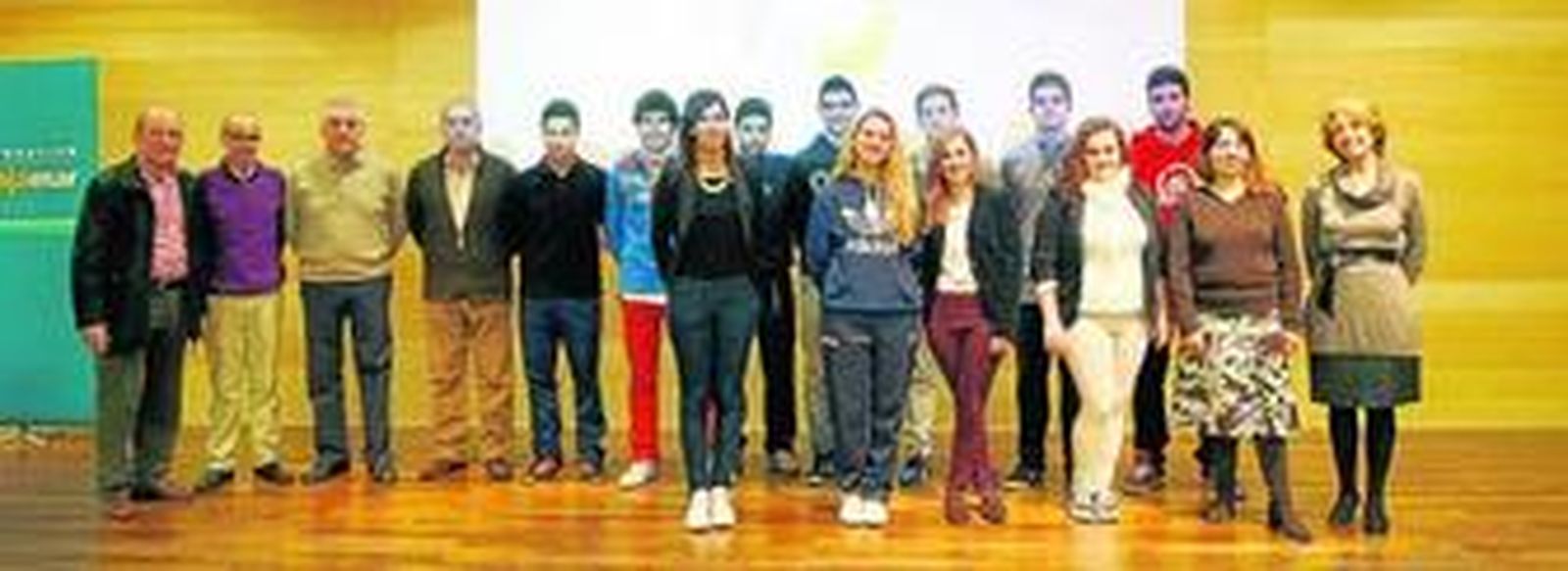 Alumnos de La Salle, finalistas y ganadores del Certamen Audiovisual.