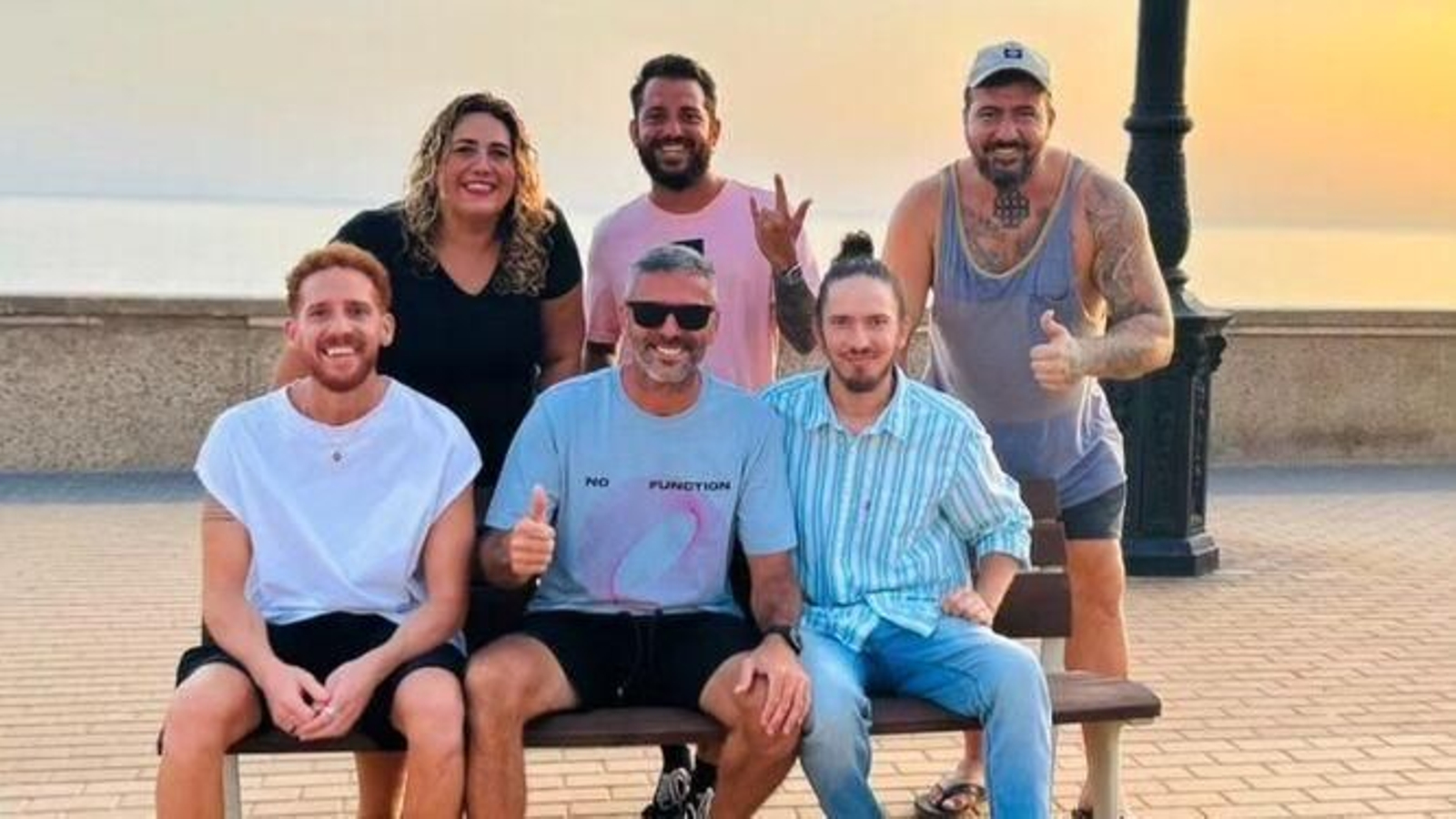 Los componentes del cuarteto de Iván Romero, que presentan 'En mi caseta cabe todo el mundo'.