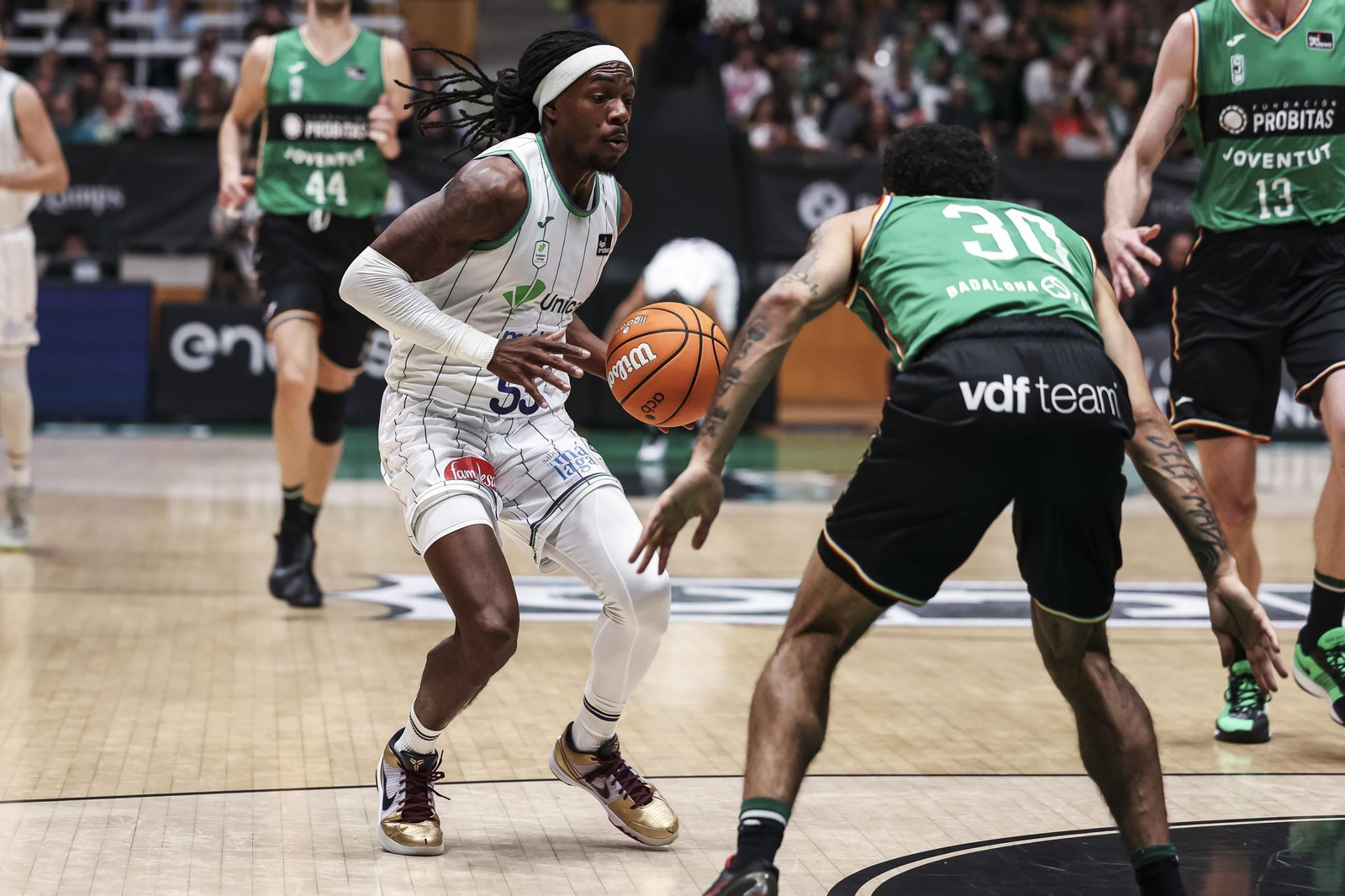 El Joventut-Unicaja, en fotos