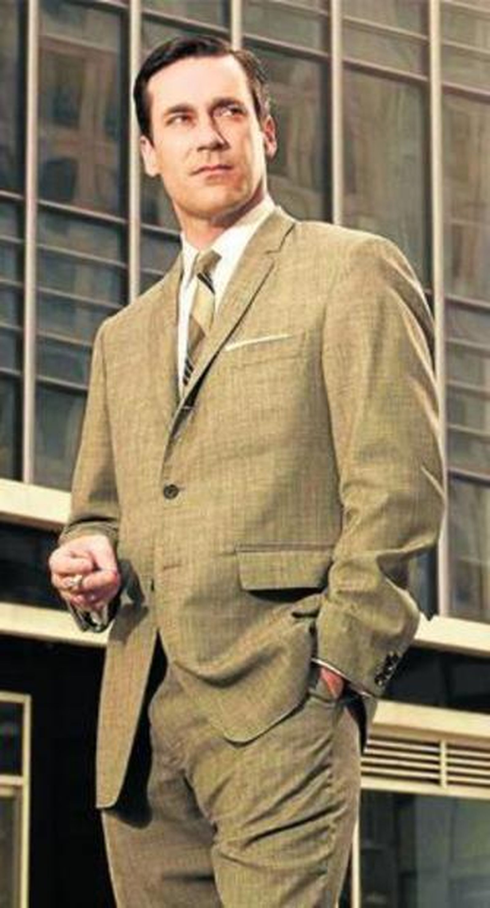 Jon Hamm encarna a Don Draper, el protagonista de 'Mad Men'.