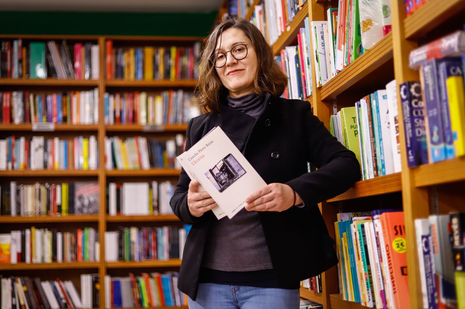 Concha Pérez presentó esta semana en Granada su libro sobre Ukrania