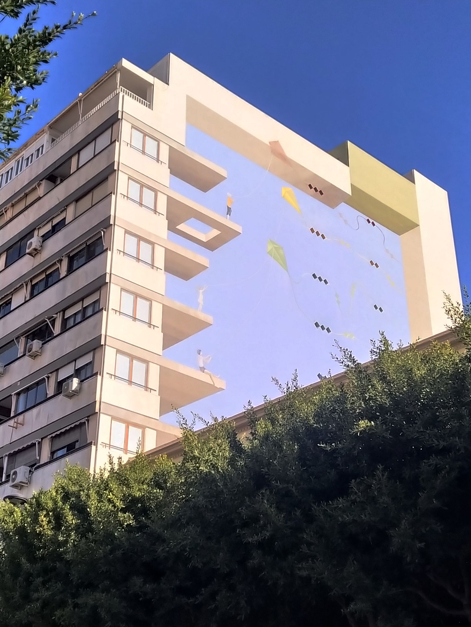 Medianera del Paseo de Almería