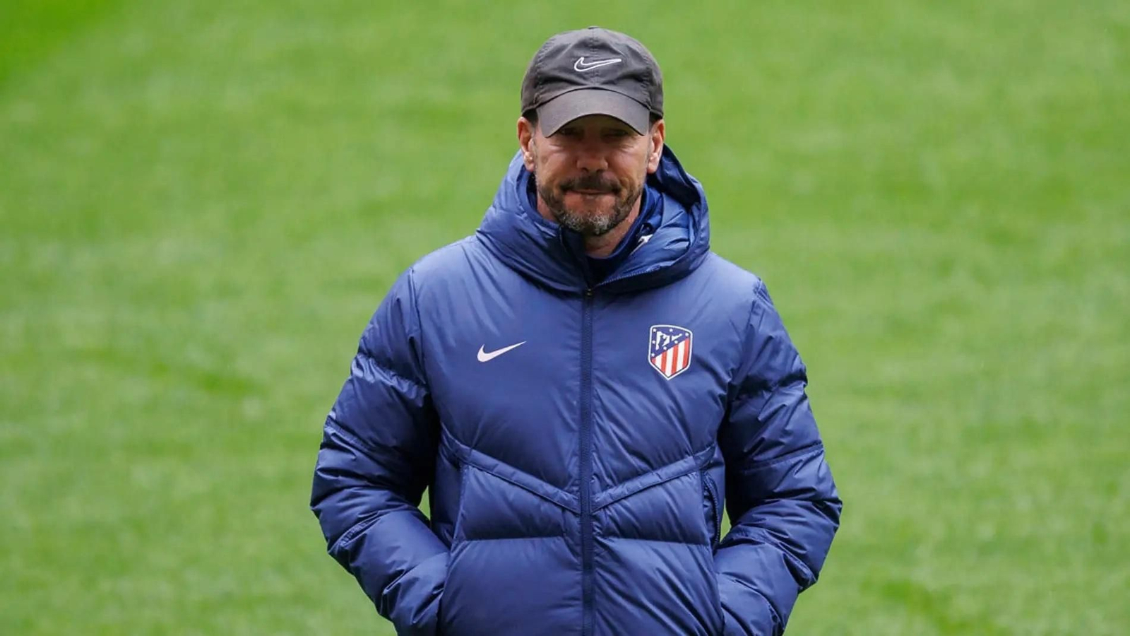 Diego Pablo Simeone, entrenador del Atlético de Madrid.