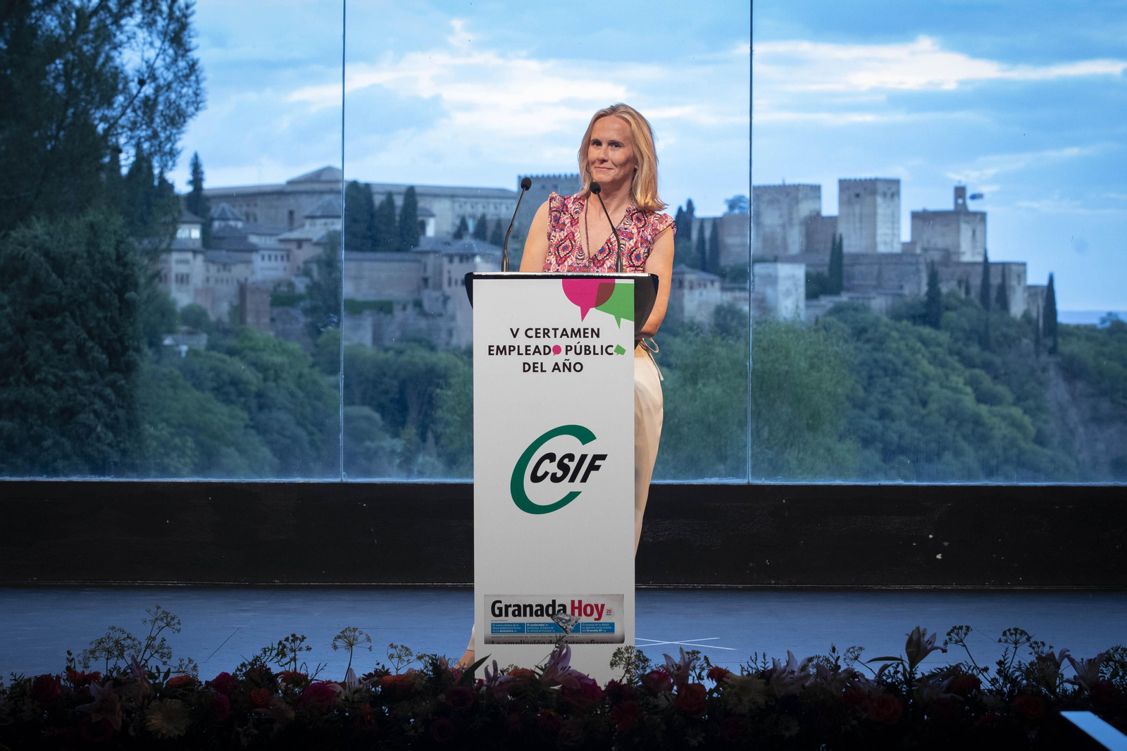 El V Certamen del Empleado Público del año en Granada, en imágenes