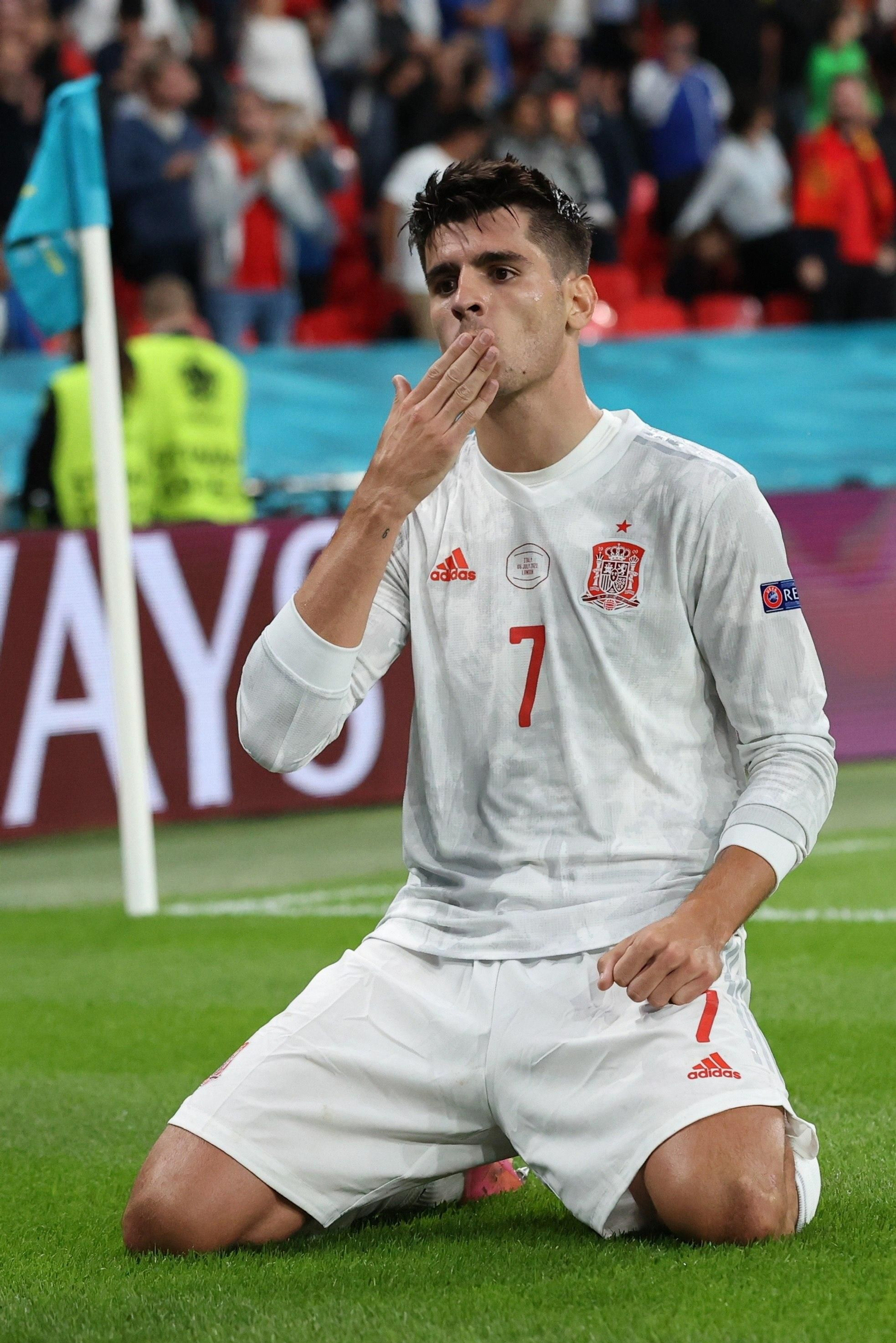 Las imágenes de la semifinal Italia-España de Eurocopa