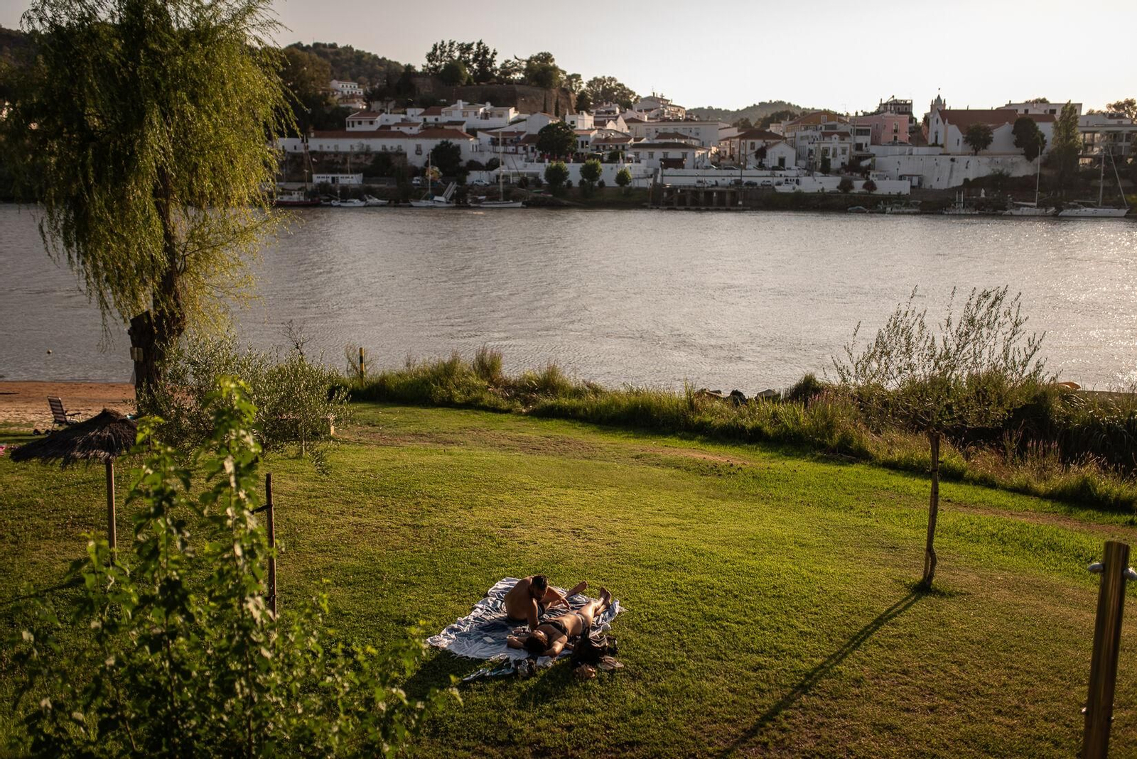 Playa fluvial de Sanlúcar de Guadiana Playa fluvial de Sanlúcar de Guadiana