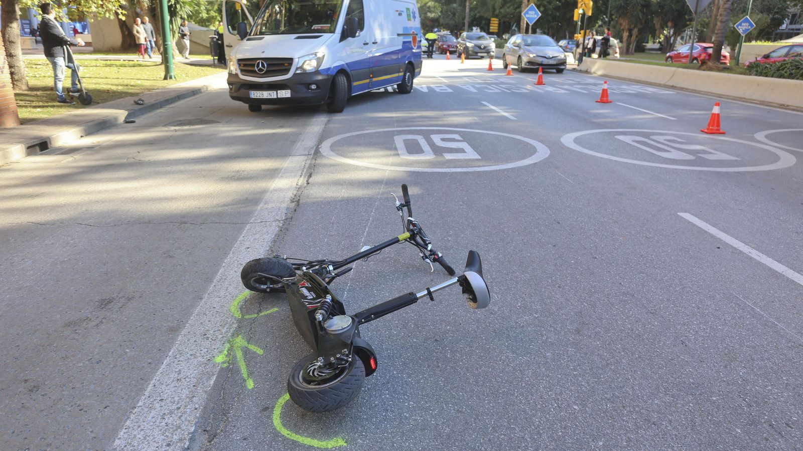 Los accidentes con patinetes eléctricos son cada vez más numerosos