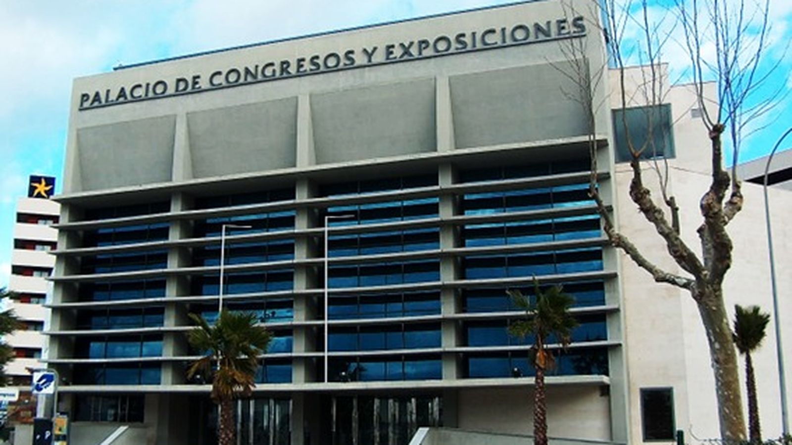 El Palacio de Congresos.