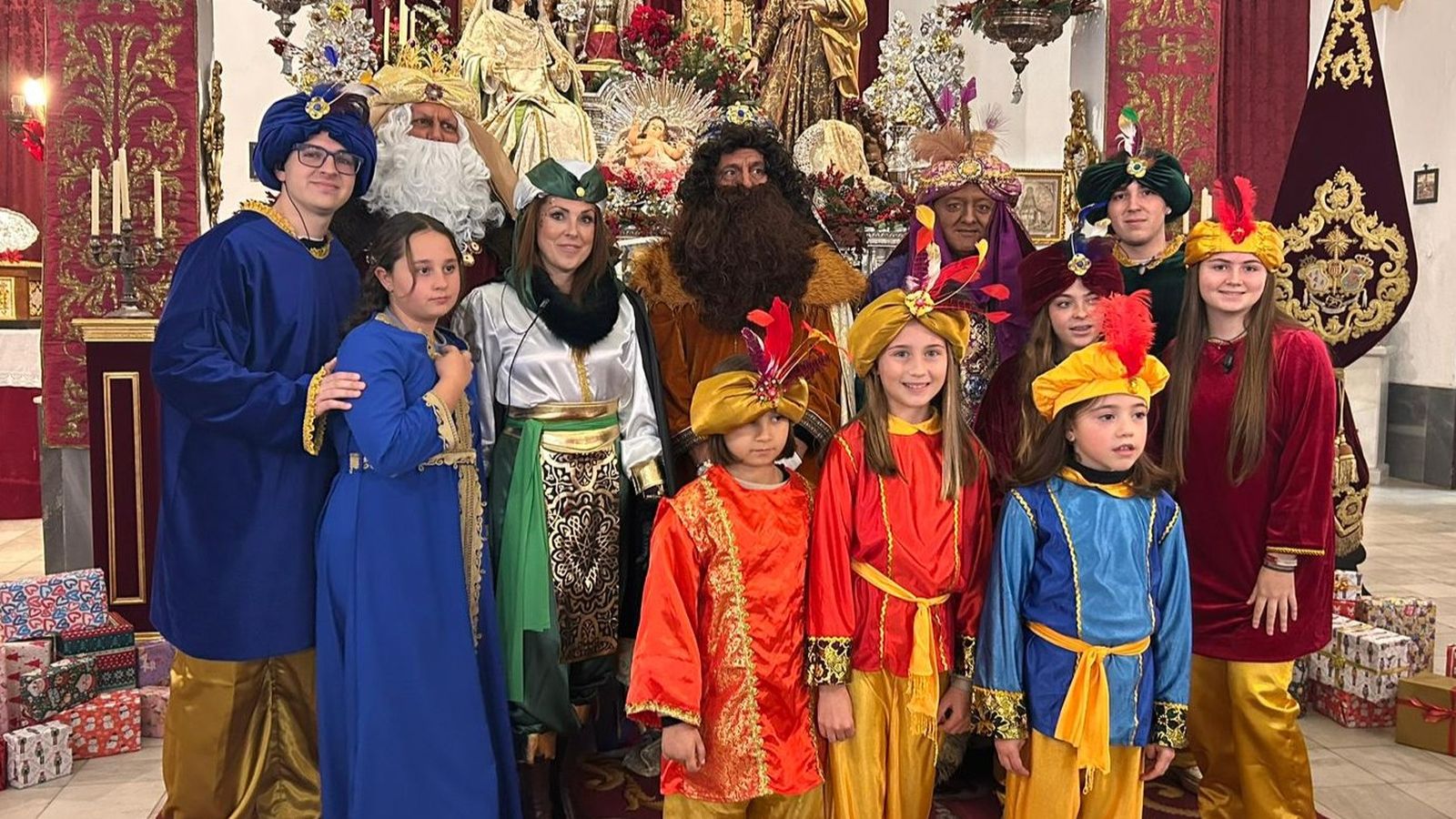 Reyes Magos Solidarios de la hermandad de los Desamparados, en San Fernando