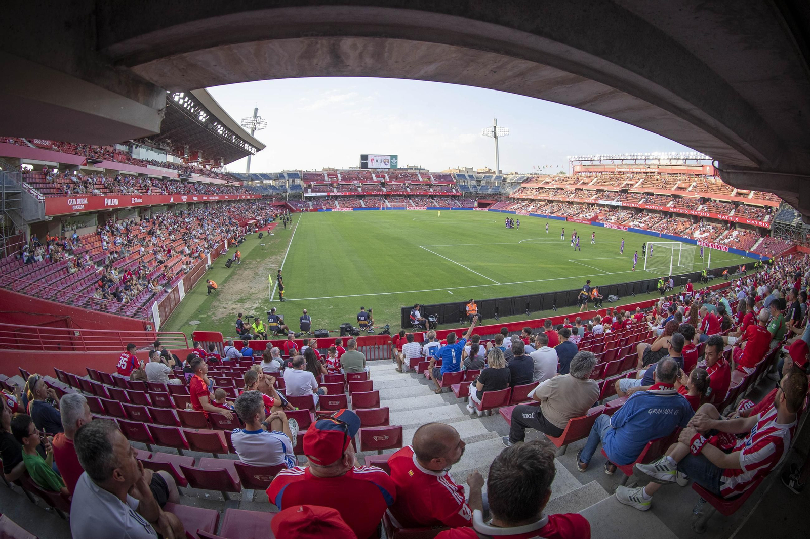 Aspecto del Nuevo Los Cármenes donde se jugará el partido