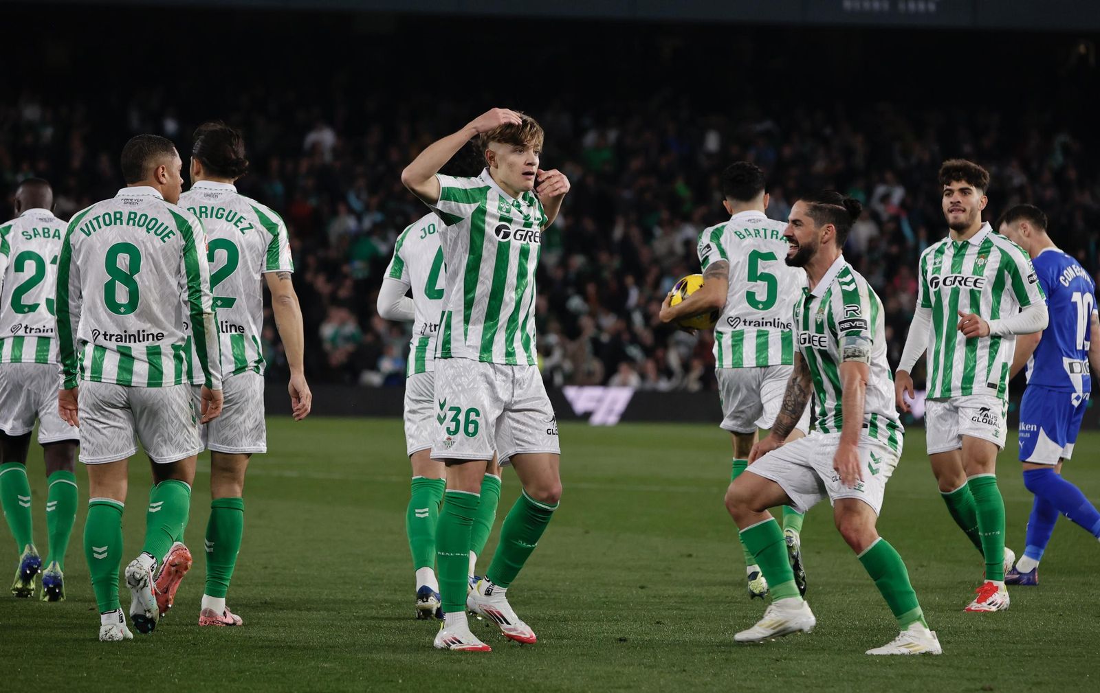 Las imágenes del Betis - Alavés